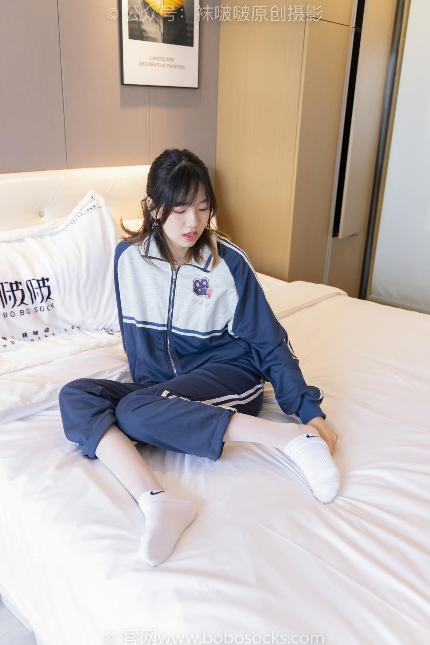图片[73]-[BoBoSocks袜啵啵]NO.226 小甜豆-运动鞋、白棉袜、白丝[140P] – 速更版-美库