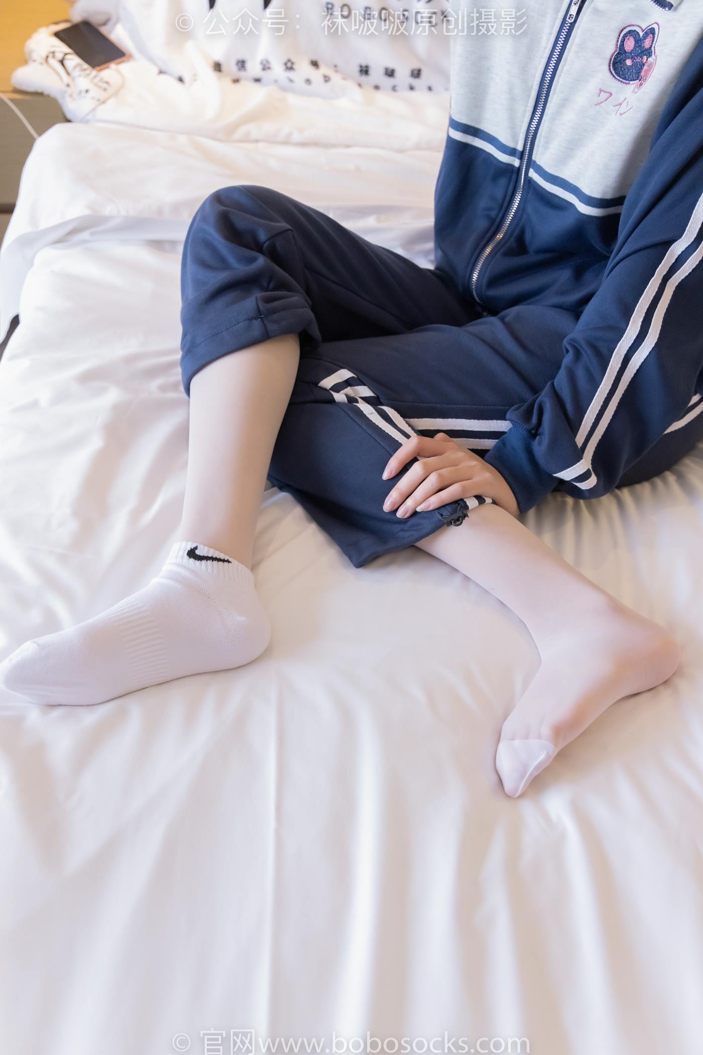 图片[80]-[BoBoSocks袜啵啵]NO.226 小甜豆-运动鞋、白棉袜、白丝[140P] – 速更版-美库