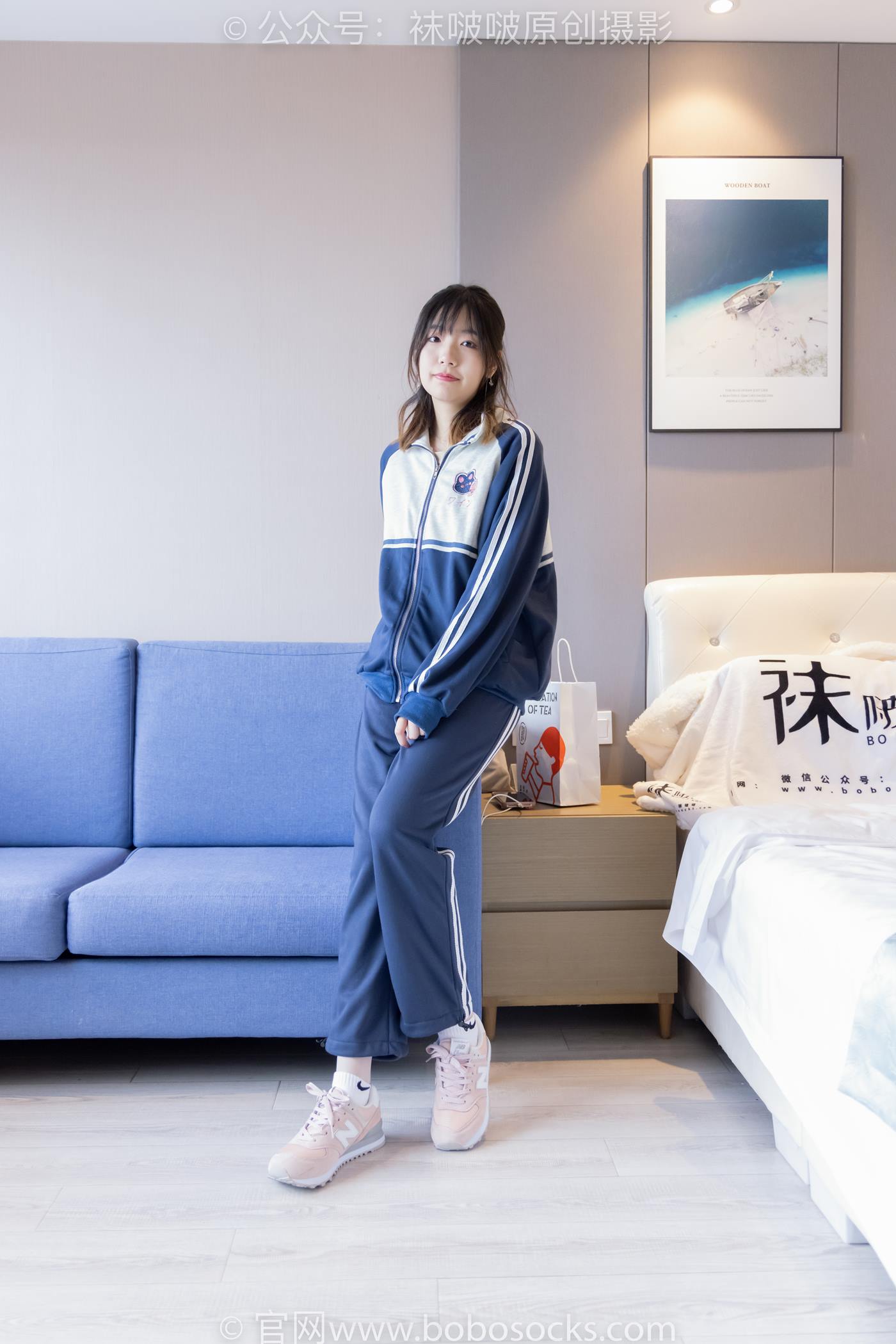 图片[132]-[BoBoSocks袜啵啵]NO.226 小甜豆-运动鞋、白棉袜、白丝[140P] – 速更版-美库