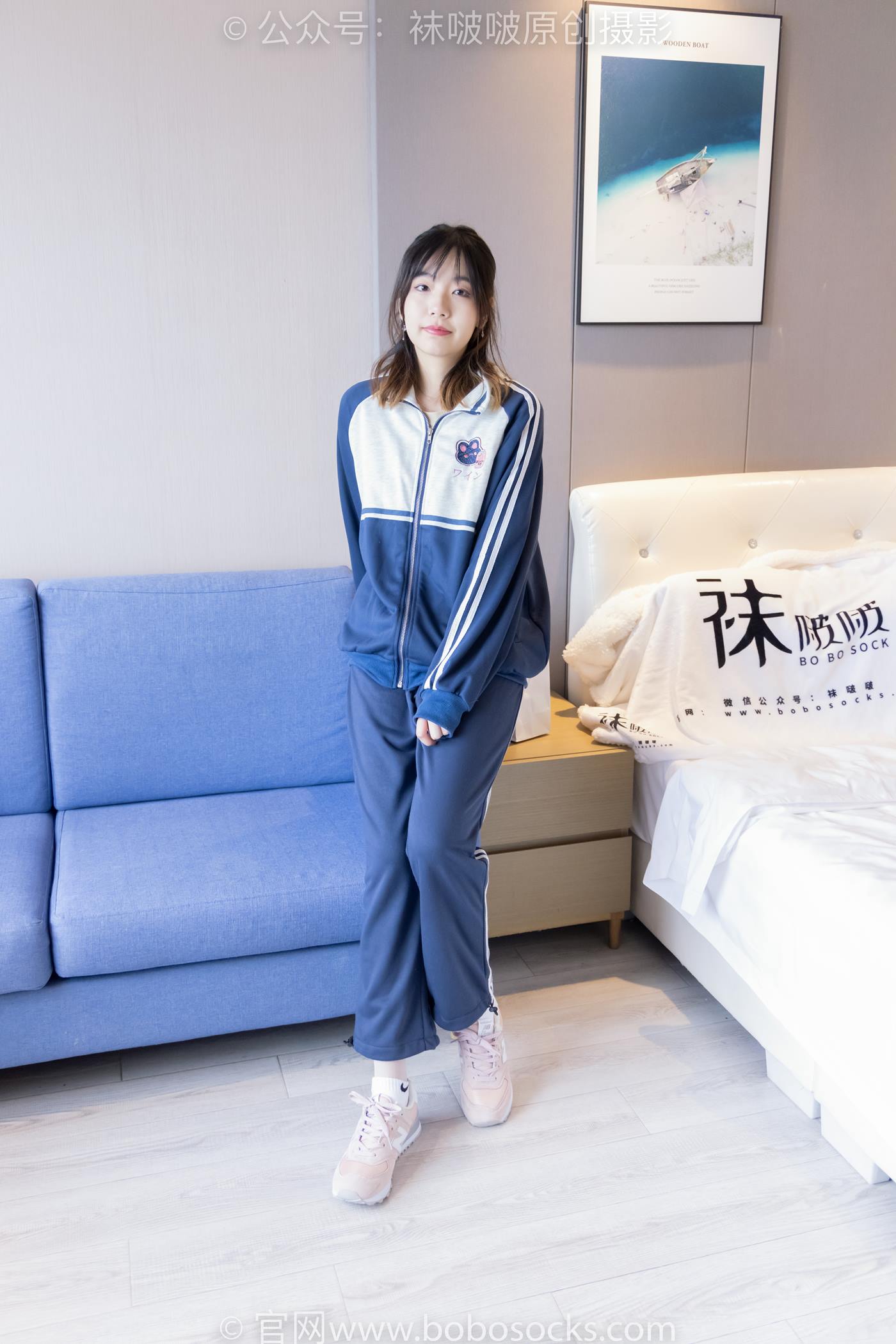 图片[133]-[BoBoSocks袜啵啵]NO.226 小甜豆-运动鞋、白棉袜、白丝[140P] – 速更版-美库