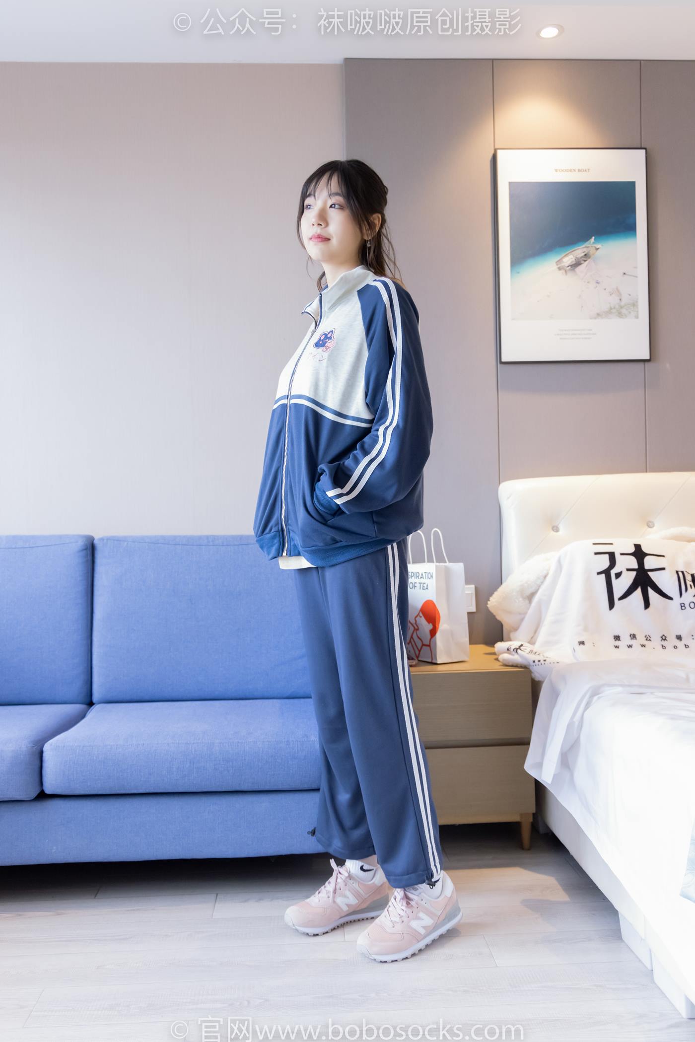 图片[135]-[BoBoSocks袜啵啵]NO.226 小甜豆-运动鞋、白棉袜、白丝[140P] – 速更版-美库