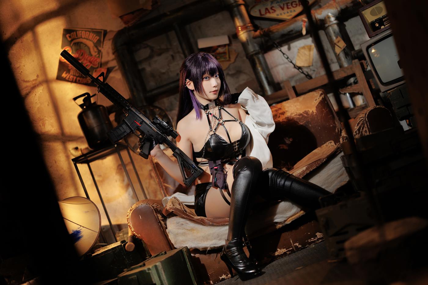 图片[19]-Cien恩恩 – NIKKE胜利女神-米哈拉[20P] – 速更版-美库