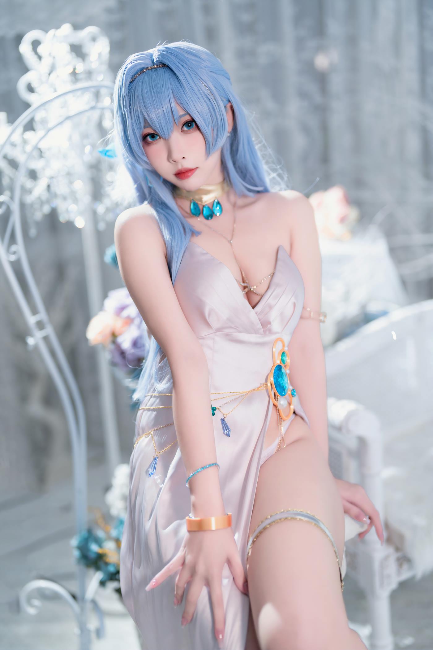 图片[15]-宫本桜 – Nikke胜利女神 海伦娜礼服[19P] – 速更版-美库