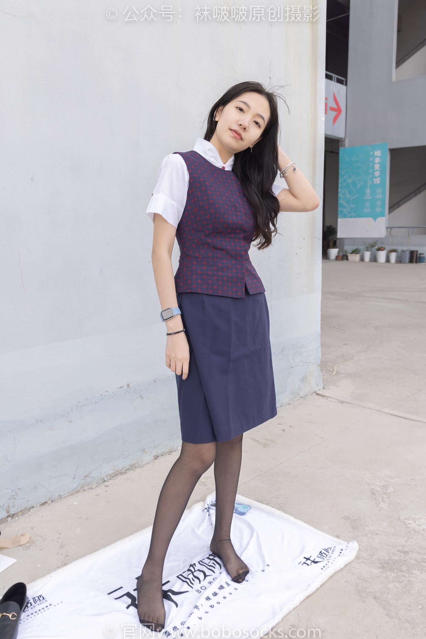 图片[23]-[BoBoSocks袜啵啵]NO.227 小甜豆-皮鞋、黑丝、裸足[150P] – 速更版-美库