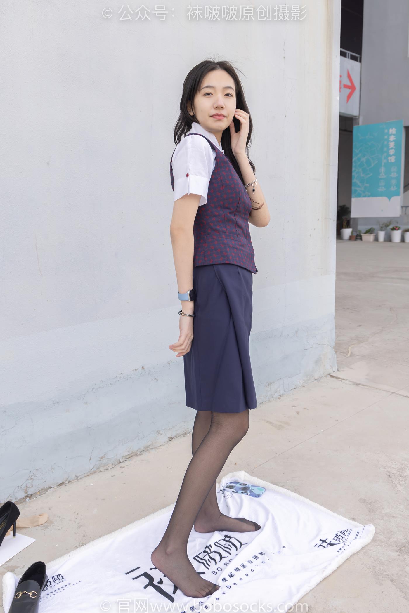 图片[24]-[BoBoSocks袜啵啵]NO.227 小甜豆-皮鞋、黑丝、裸足[150P] – 速更版-美库