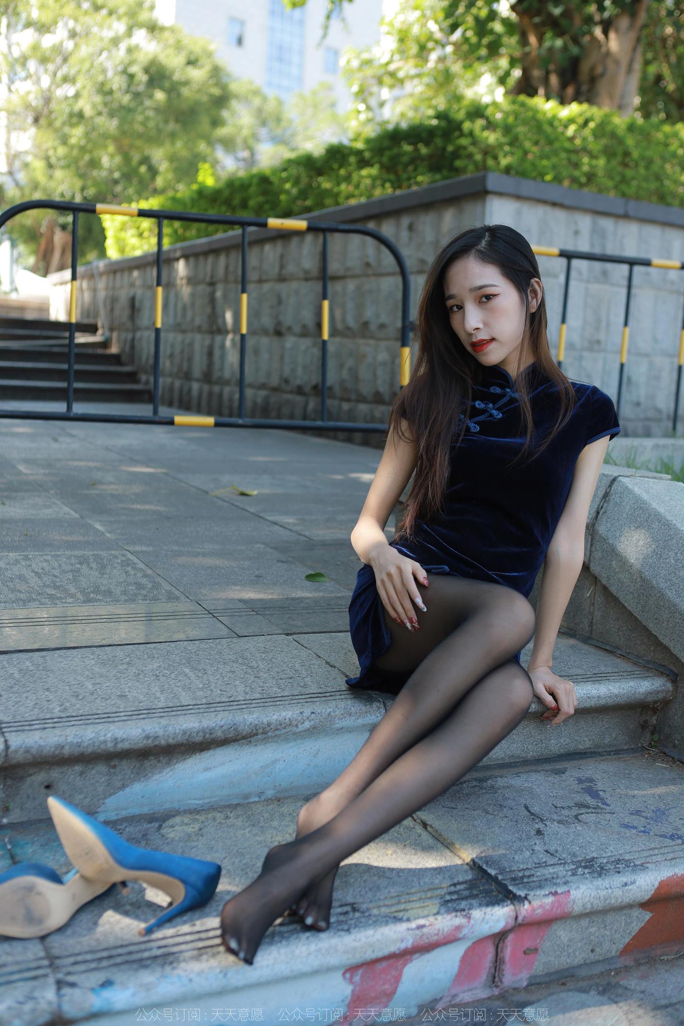 图片[21]-[IESS异思趣向] 2022.11.11 丝享家1265：美子《嘿丝旗袍》[86P] – 速更版-美库