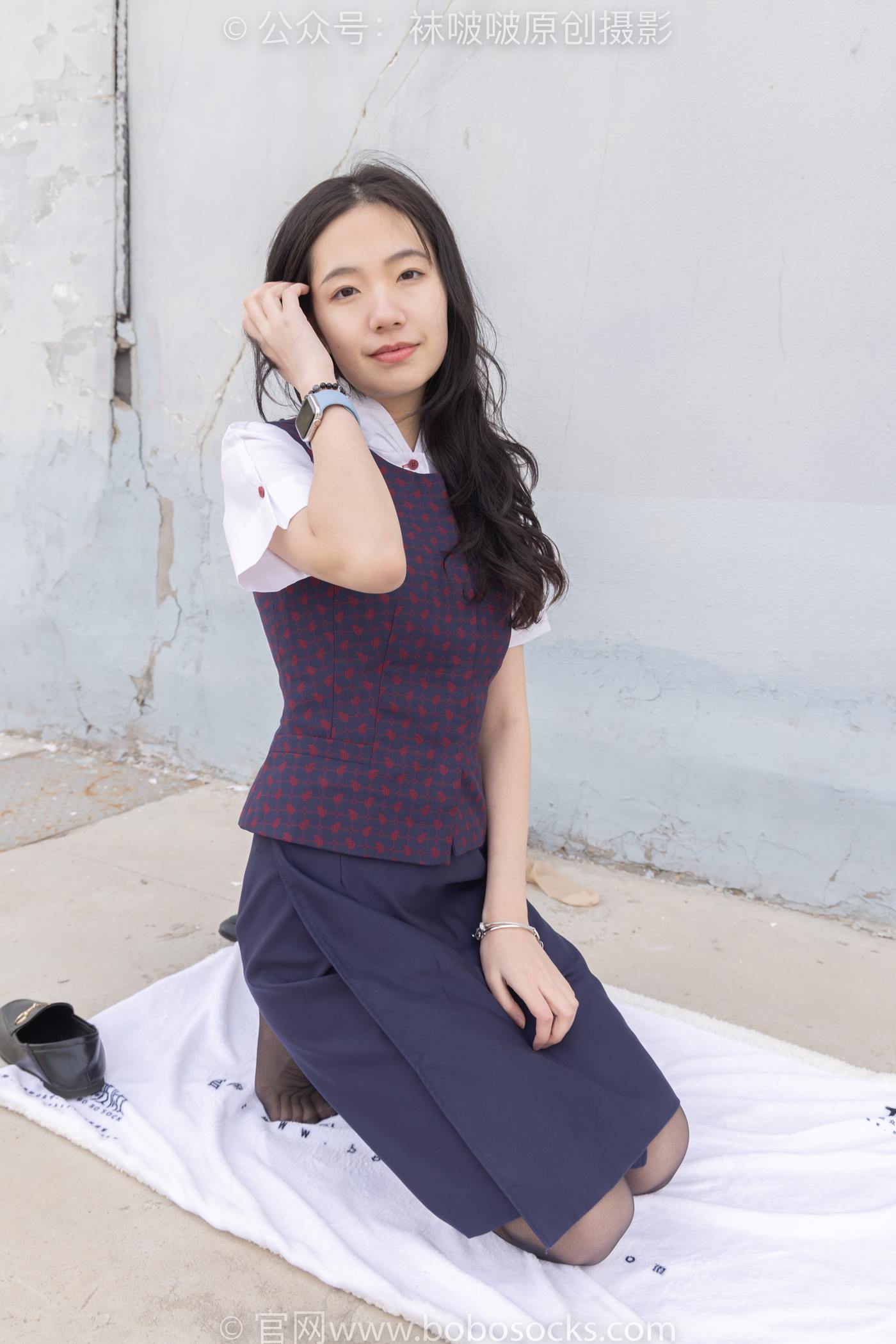 图片[33]-[BoBoSocks袜啵啵]NO.227 小甜豆-皮鞋、黑丝、裸足[150P] – 速更版-美库