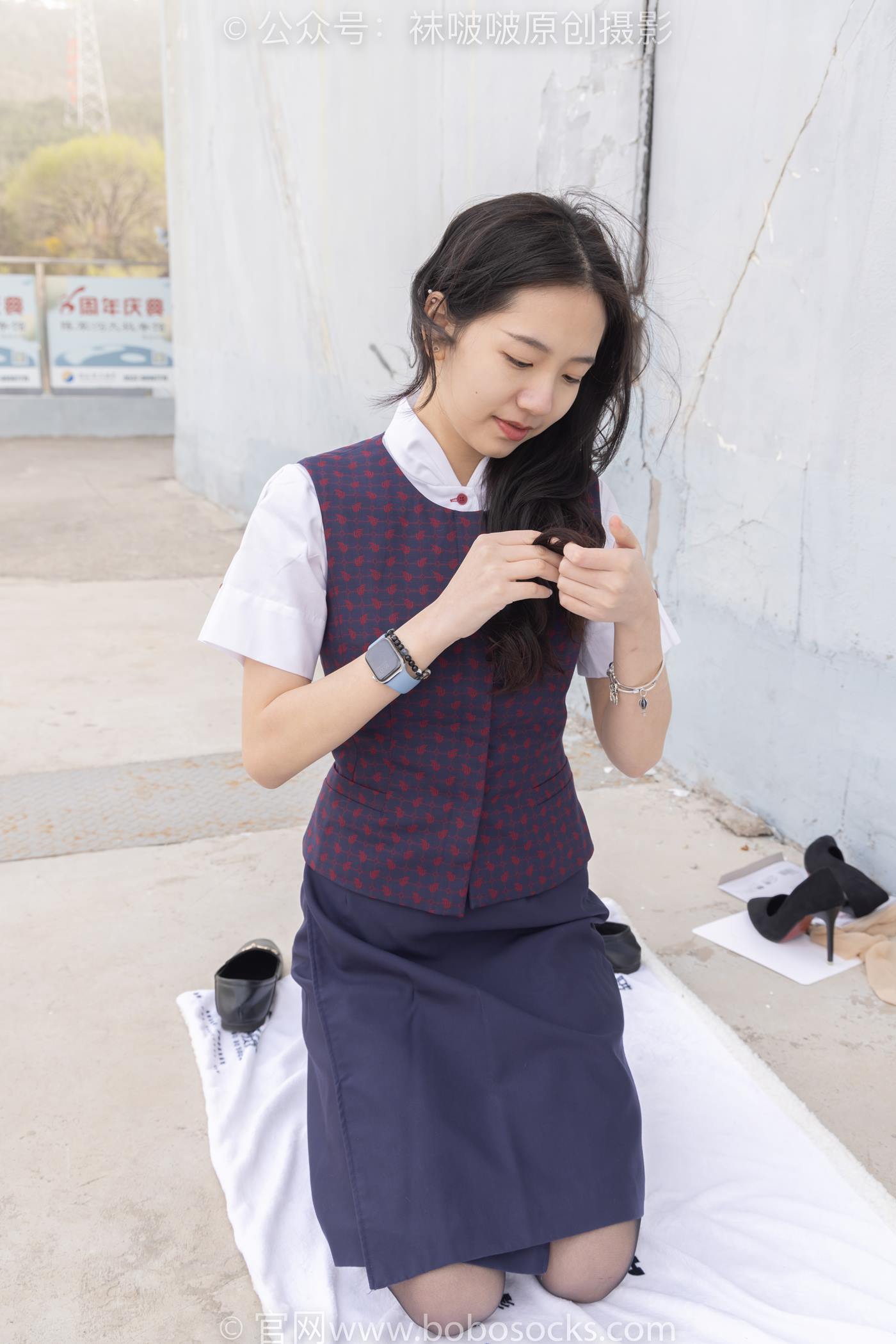 图片[37]-[BoBoSocks袜啵啵]NO.227 小甜豆-皮鞋、黑丝、裸足[150P] – 速更版-美库