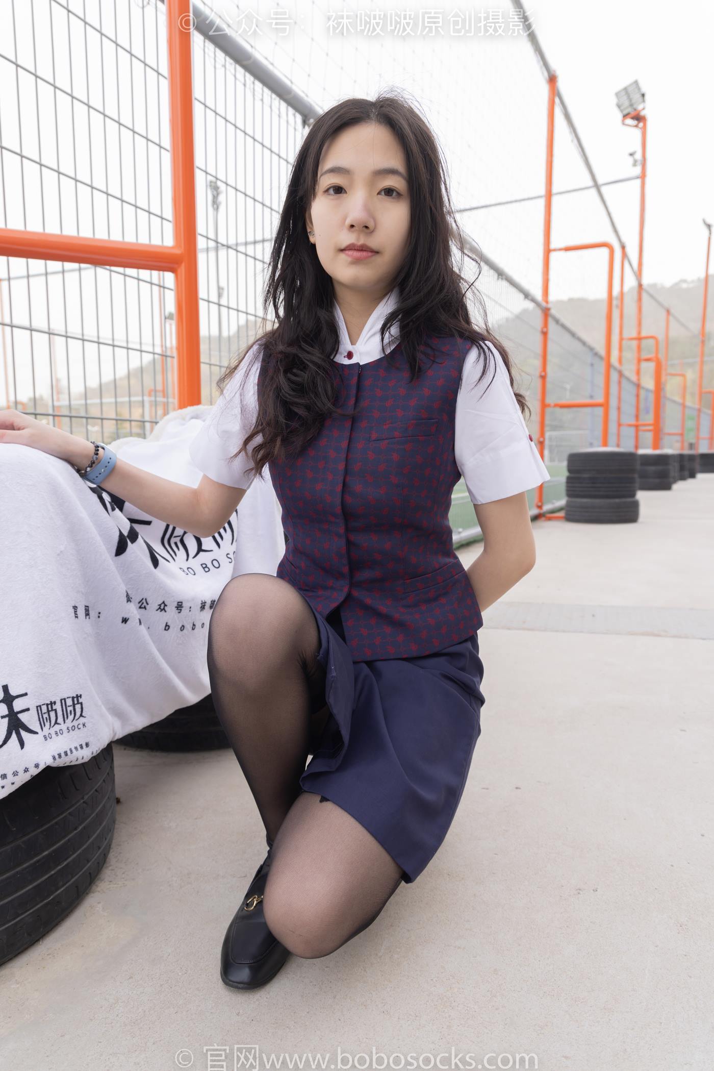 图片[123]-[BoBoSocks袜啵啵]NO.227 小甜豆-皮鞋、黑丝、裸足[150P] – 速更版-美库