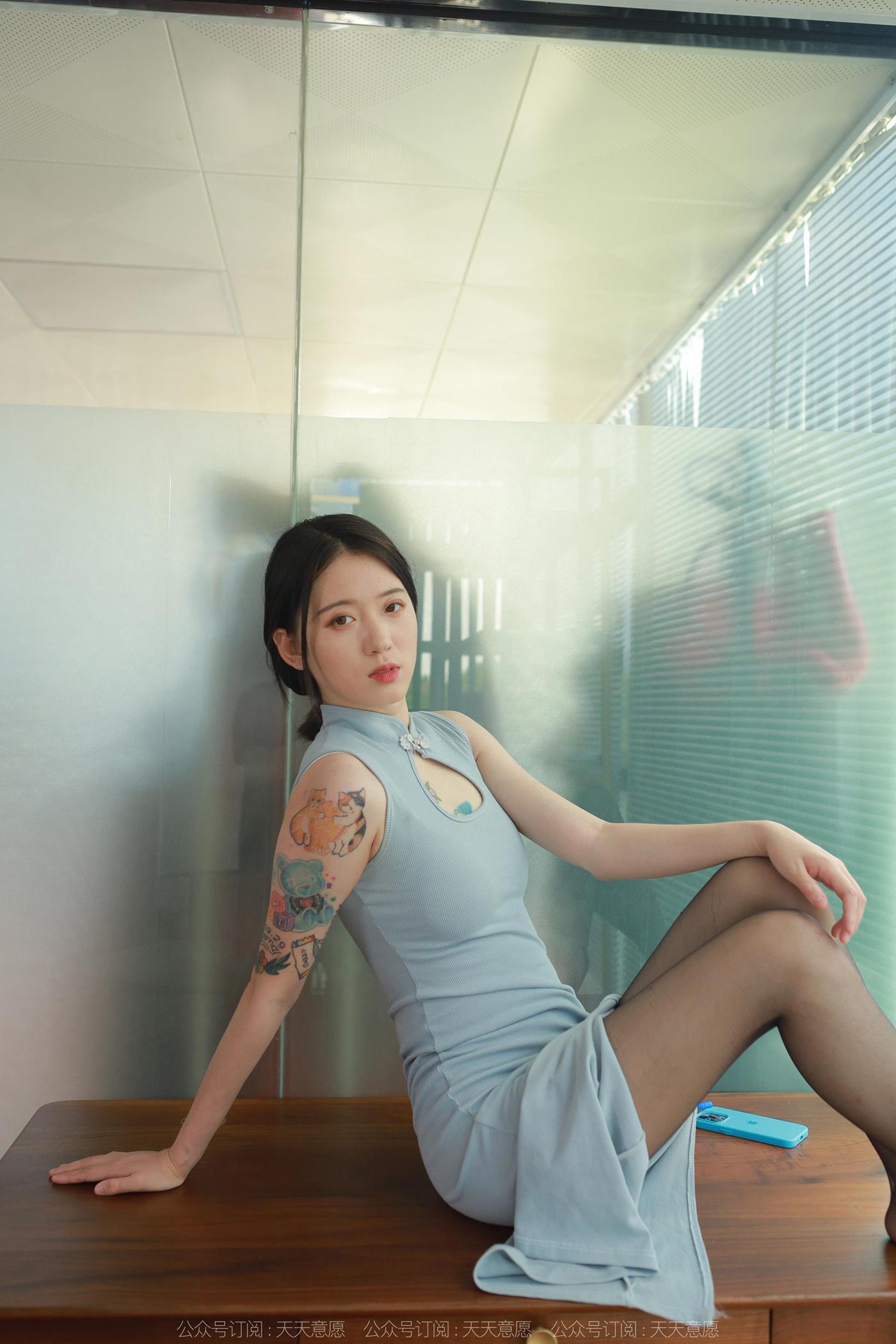 图片[44]-[IESS异思趣向] 2022.11.12 丝享家1266：红龙《青衣嘿丝》[79P] – 速更版-美库