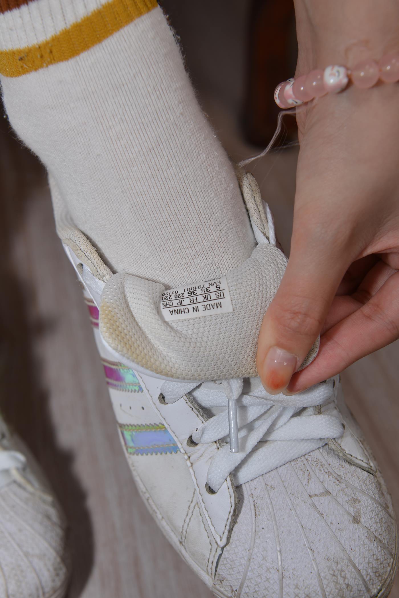 图片[40]-[Sexy Asian Girls Feet]NO.052 可爱的小女生冰凌性感36码小脚丫棉袜[192P] – 速更版-美库