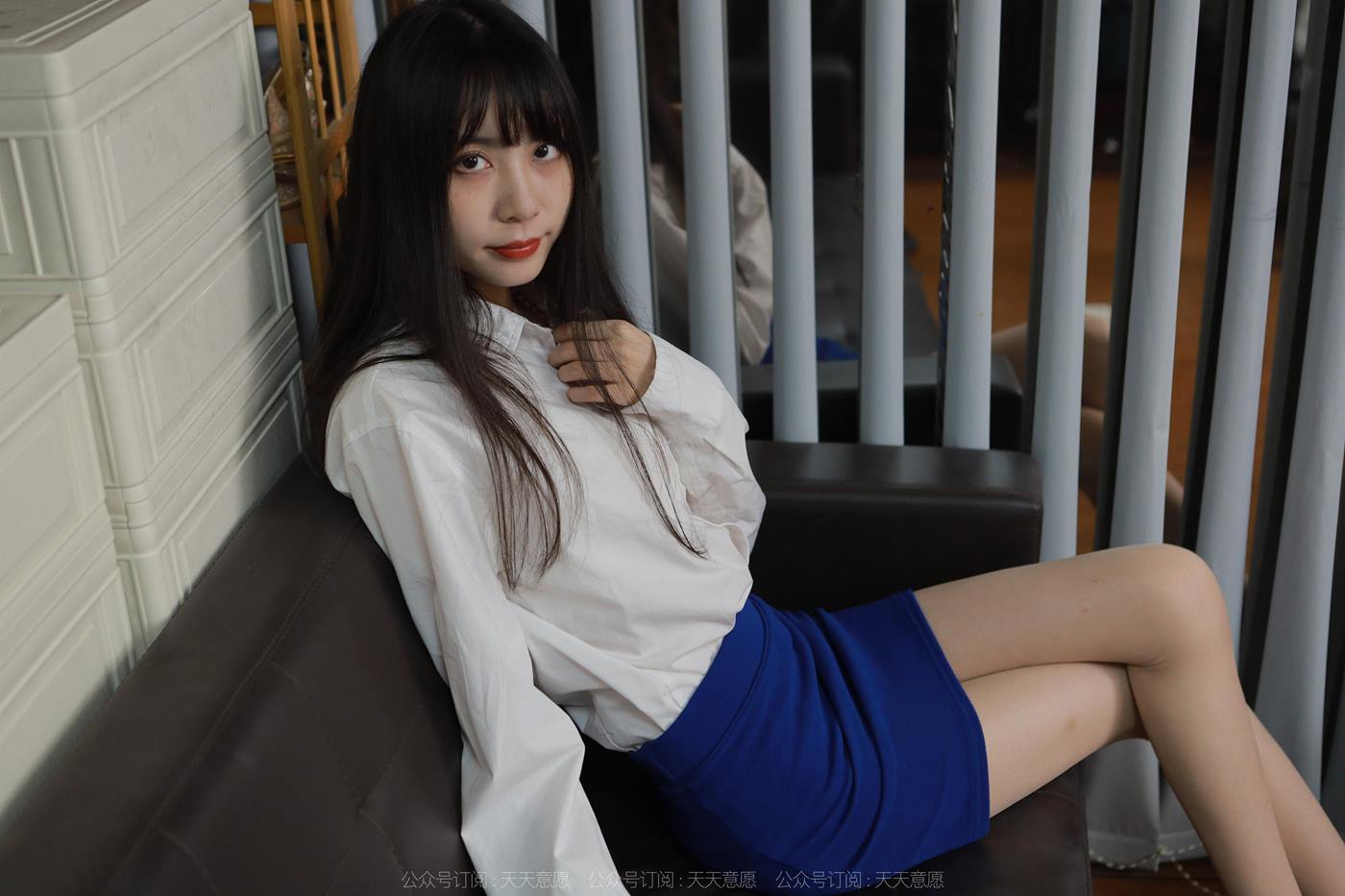 图片[59]-[IESS异思趣向] 2022.11.13 丝享家1267：团团《蓝色包臀裙》[87P] – 速更版-美库