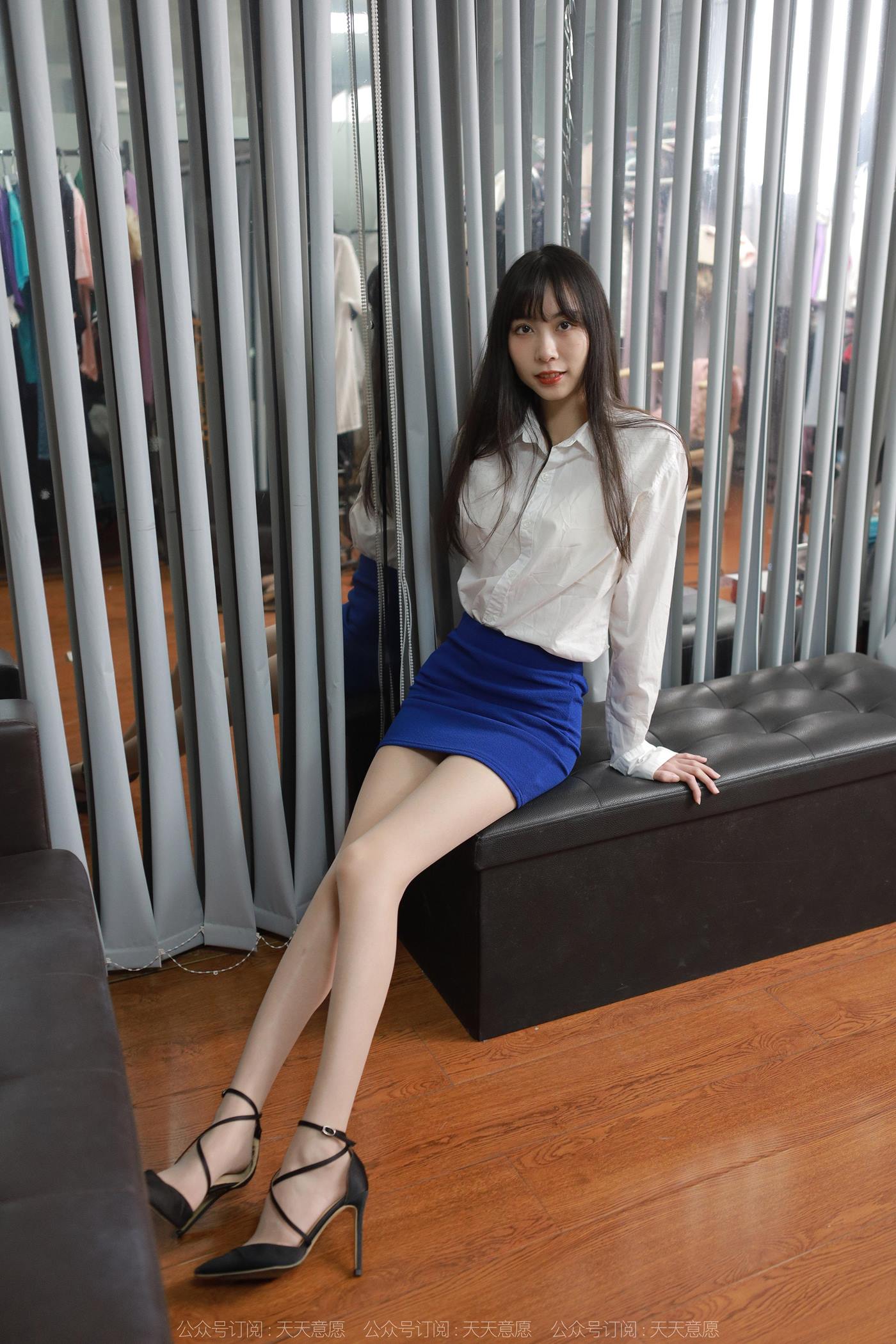 图片[66]-[IESS异思趣向] 2022.11.13 丝享家1267：团团《蓝色包臀裙》[87P] – 速更版-美库