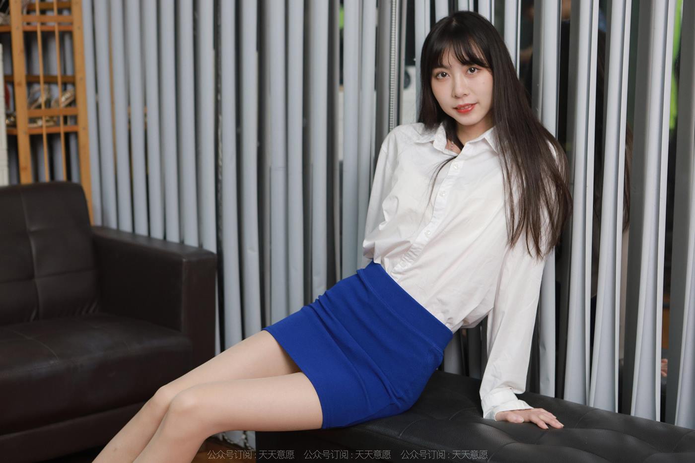 图片[75]-[IESS异思趣向] 2022.11.13 丝享家1267：团团《蓝色包臀裙》[87P] – 速更版-美库