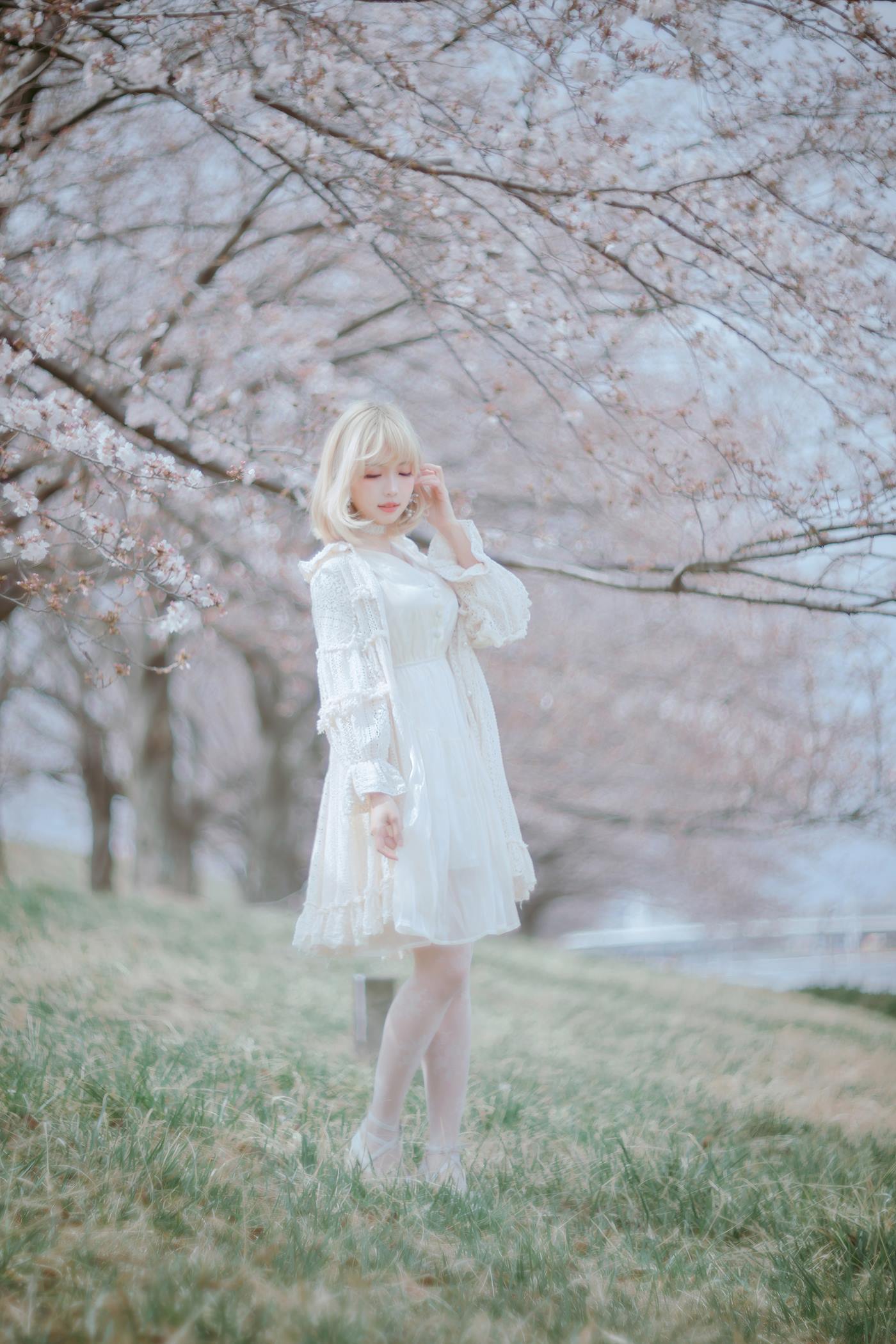 图片[18]-Ely_eee(ElyEE子)  – Sakura[64P] – 速更版-美库