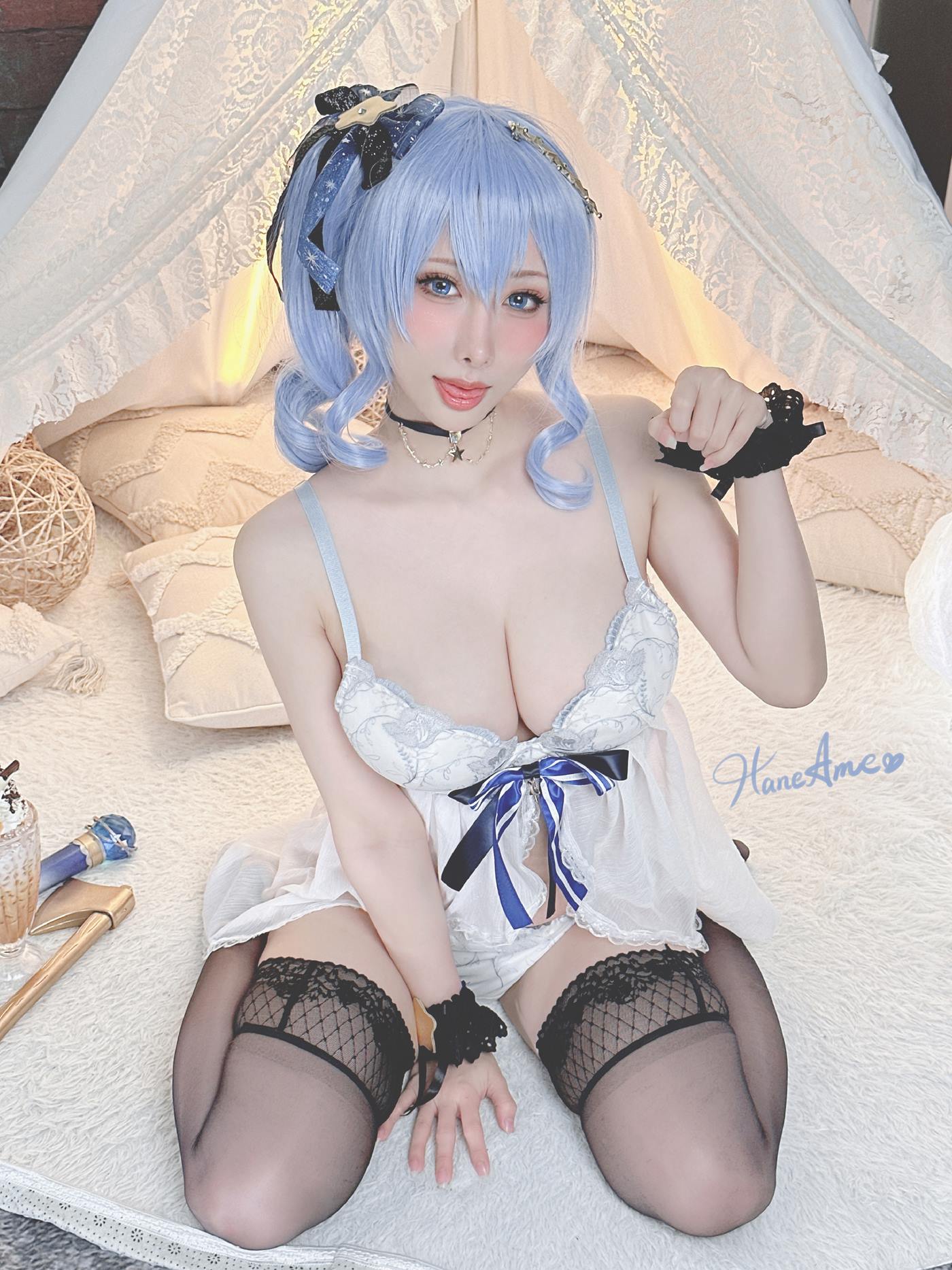 图片[16]-Hane Ame 雨波写真  – Hololive Suise 星街彗星[24P] – 速更版-美库