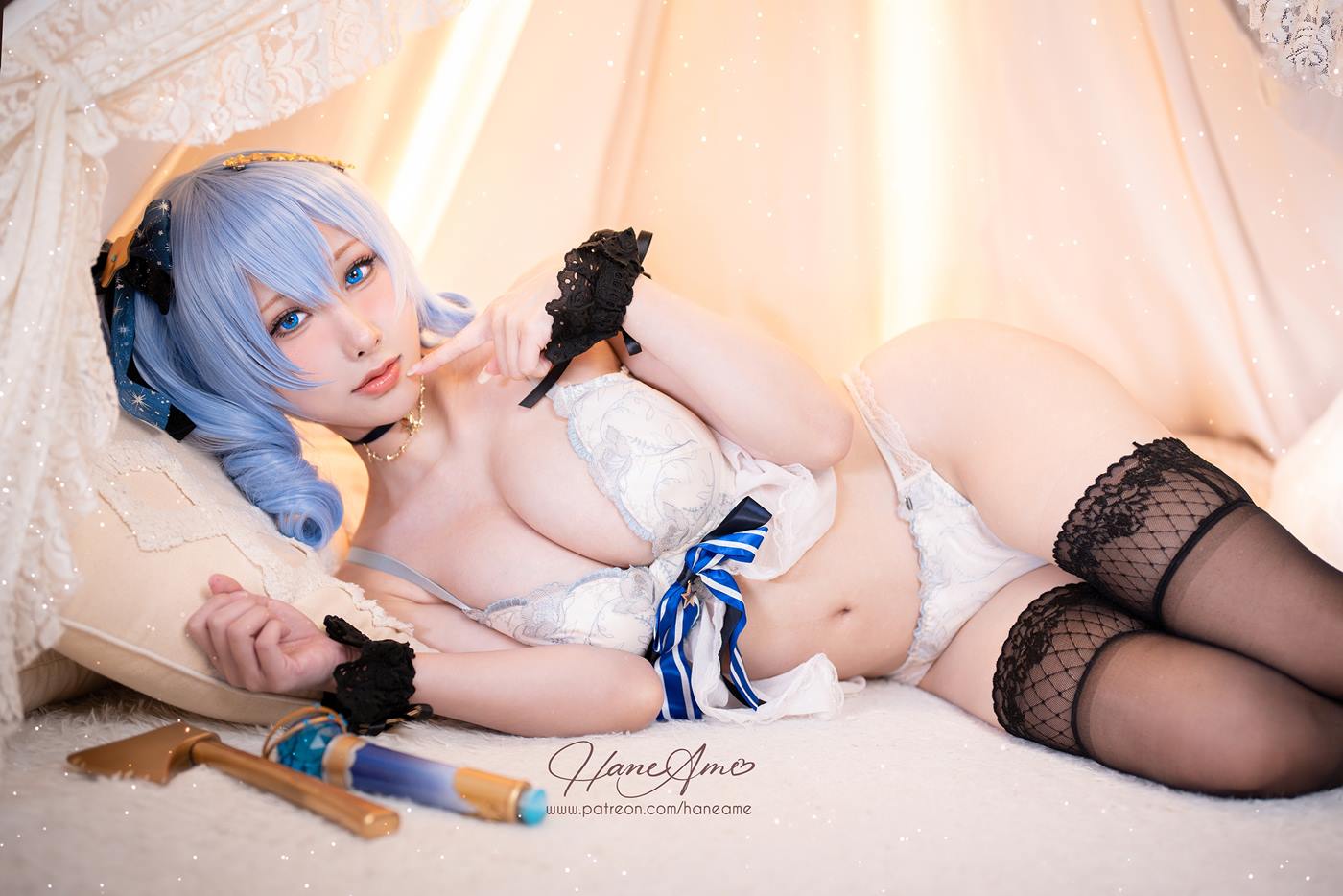 图片[25]-Hane Ame 雨波写真  – Hololive Suise 星街彗星[24P] – 速更版-美库