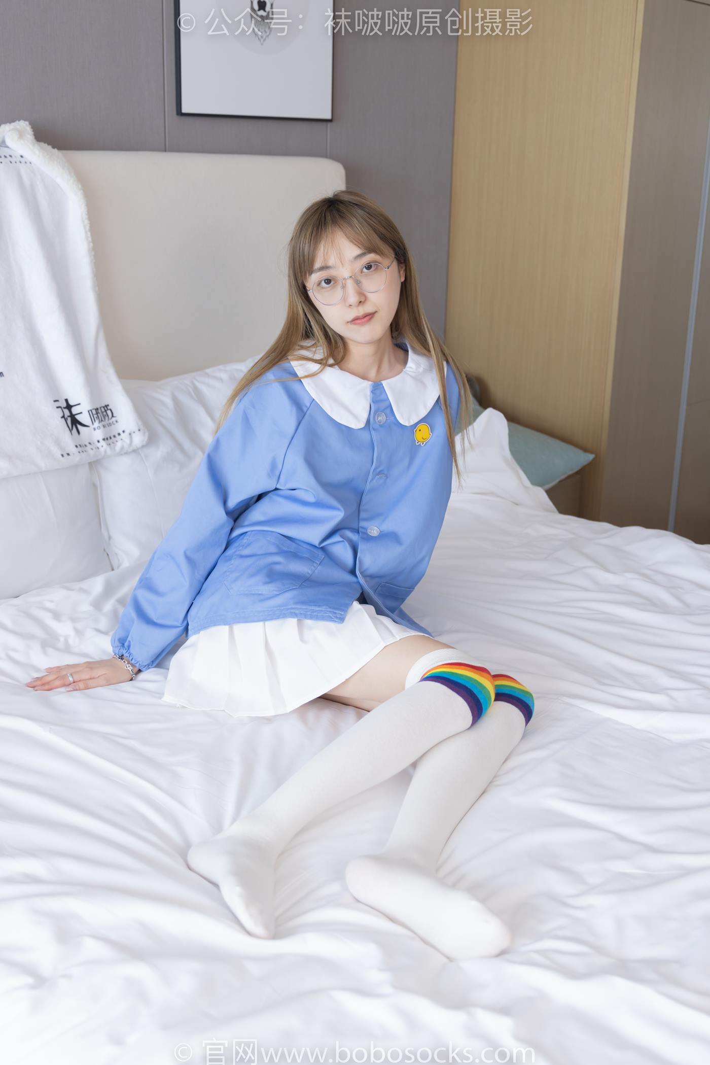 图片[54]-[BoBoSocks袜啵啵]NO.229 稚予-板鞋、皮鞋、两双大腿袜[155P] – 速更版-美库