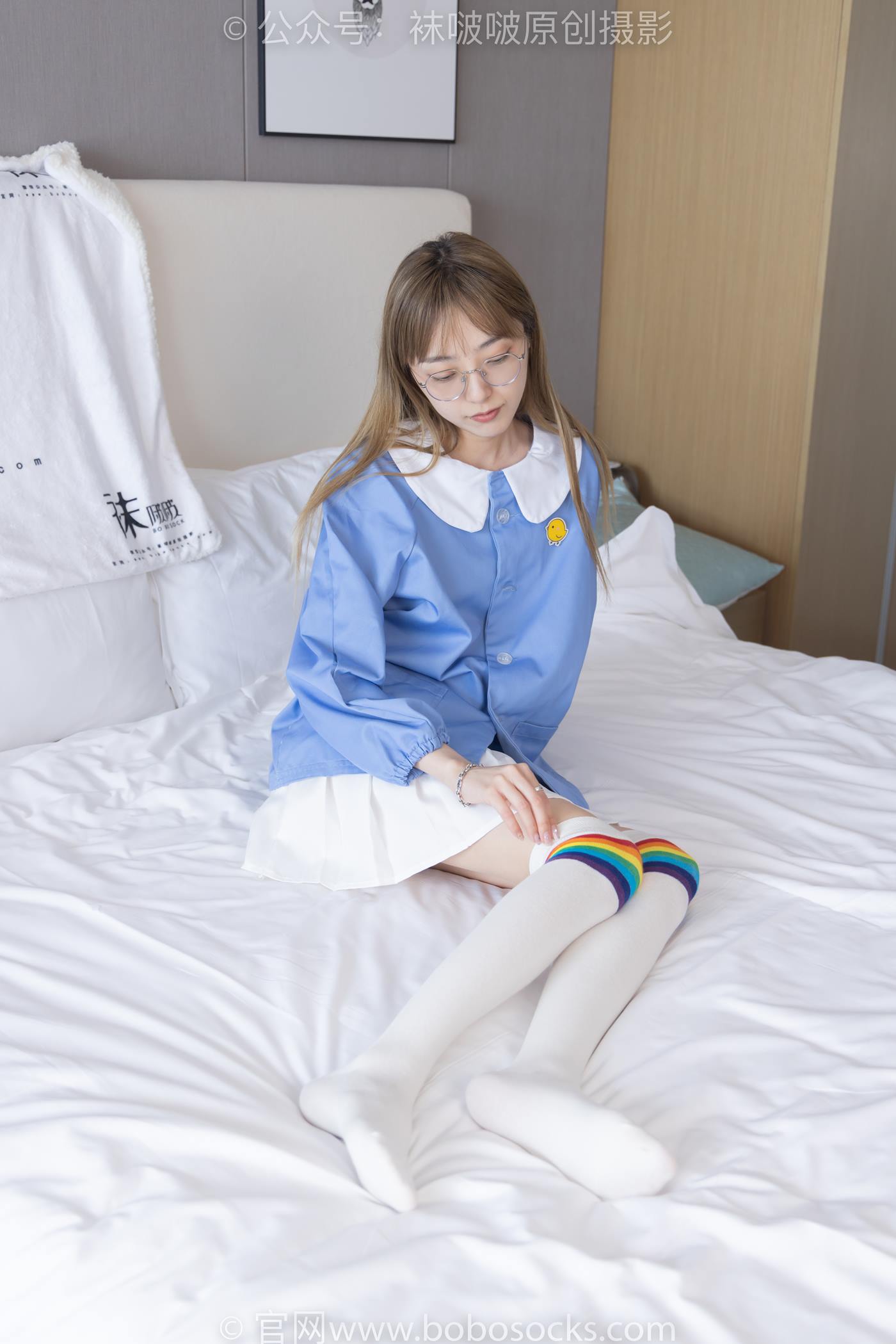 图片[55]-[BoBoSocks袜啵啵]NO.229 稚予-板鞋、皮鞋、两双大腿袜[155P] – 速更版-美库