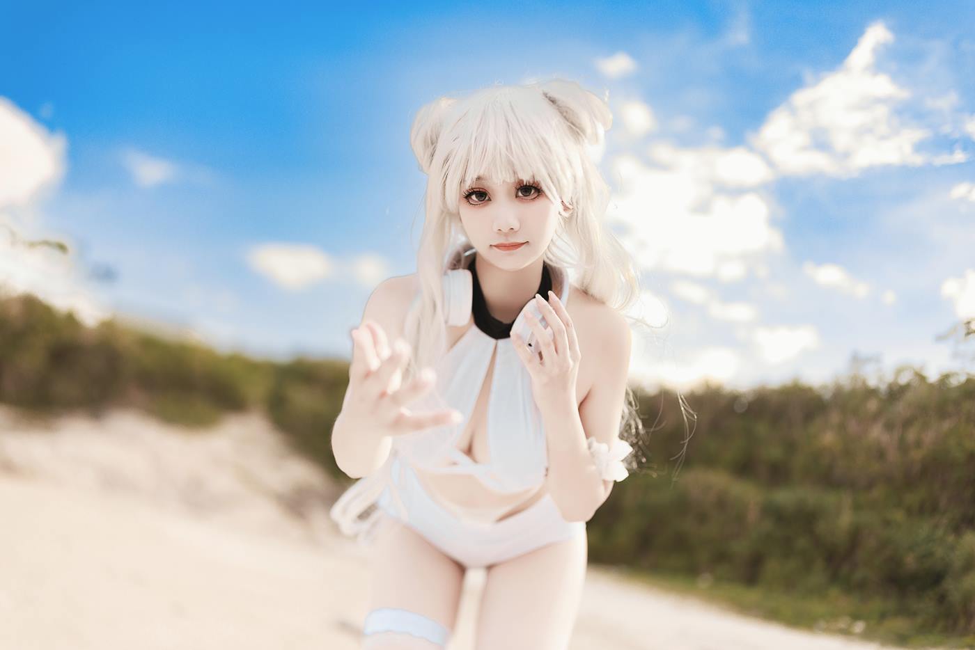 图片[12]-阿雪雪  恶毒泳装[45P] – 速更版-美库