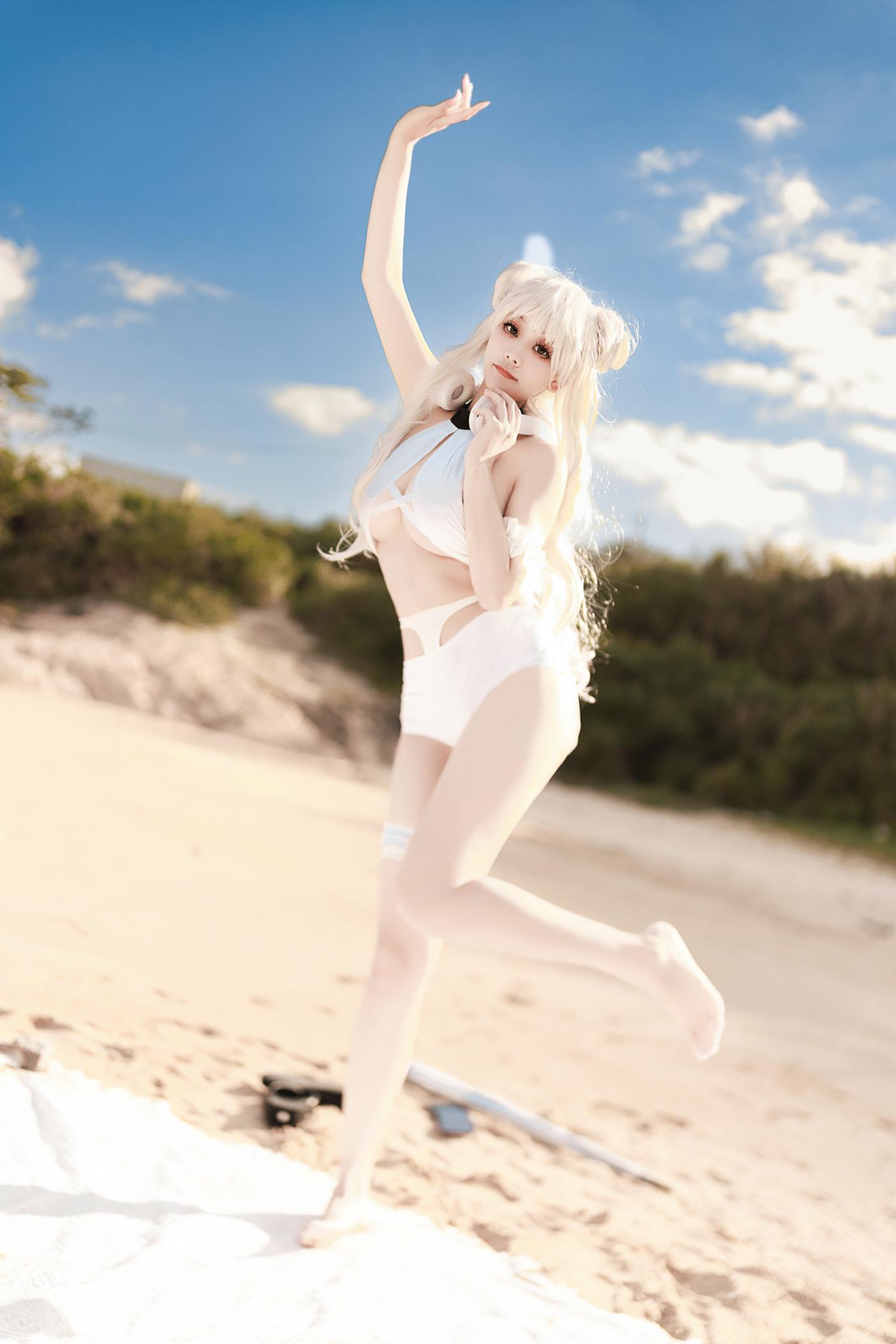 图片[13]-阿雪雪  恶毒泳装[45P] – 速更版-美库