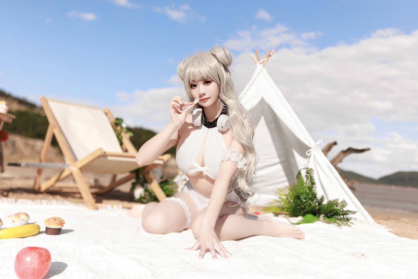 图片[25]-阿雪雪  恶毒泳装[45P] – 速更版-美库