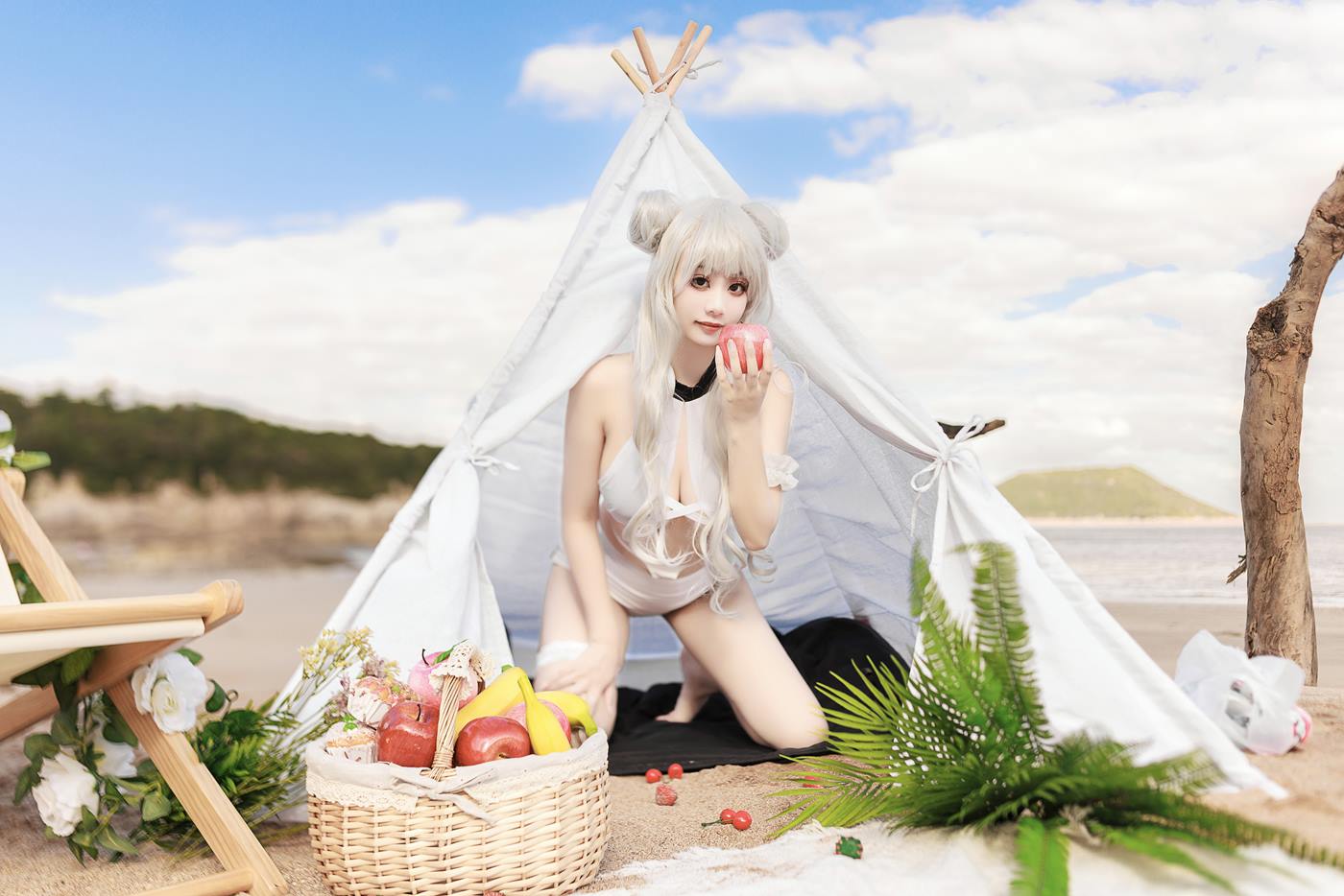 图片[34]-阿雪雪  恶毒泳装[45P] – 速更版-美库