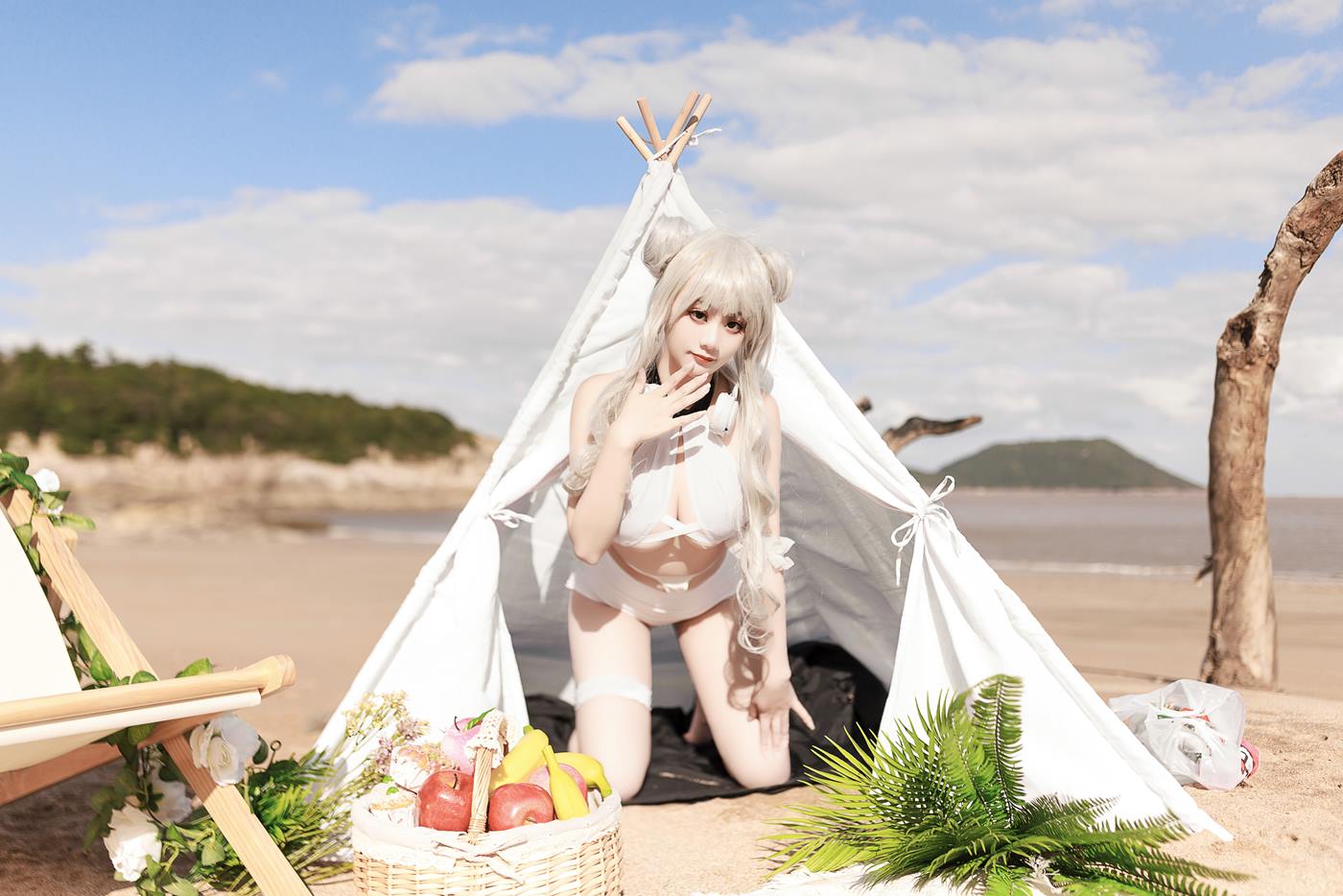 图片[35]-阿雪雪  恶毒泳装[45P] – 速更版-美库