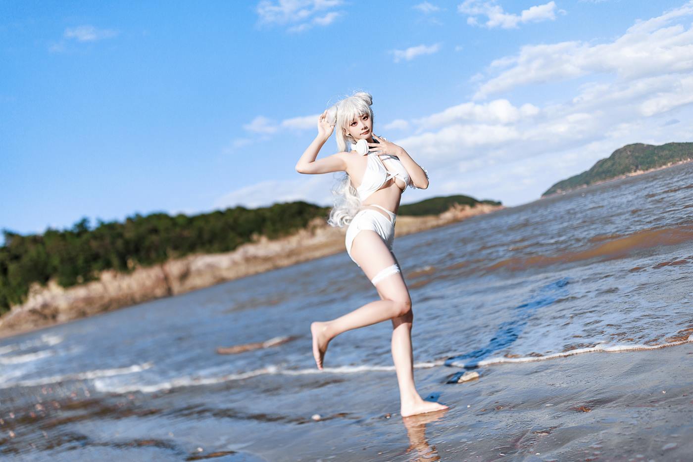 图片[37]-阿雪雪  恶毒泳装[45P] – 速更版-美库