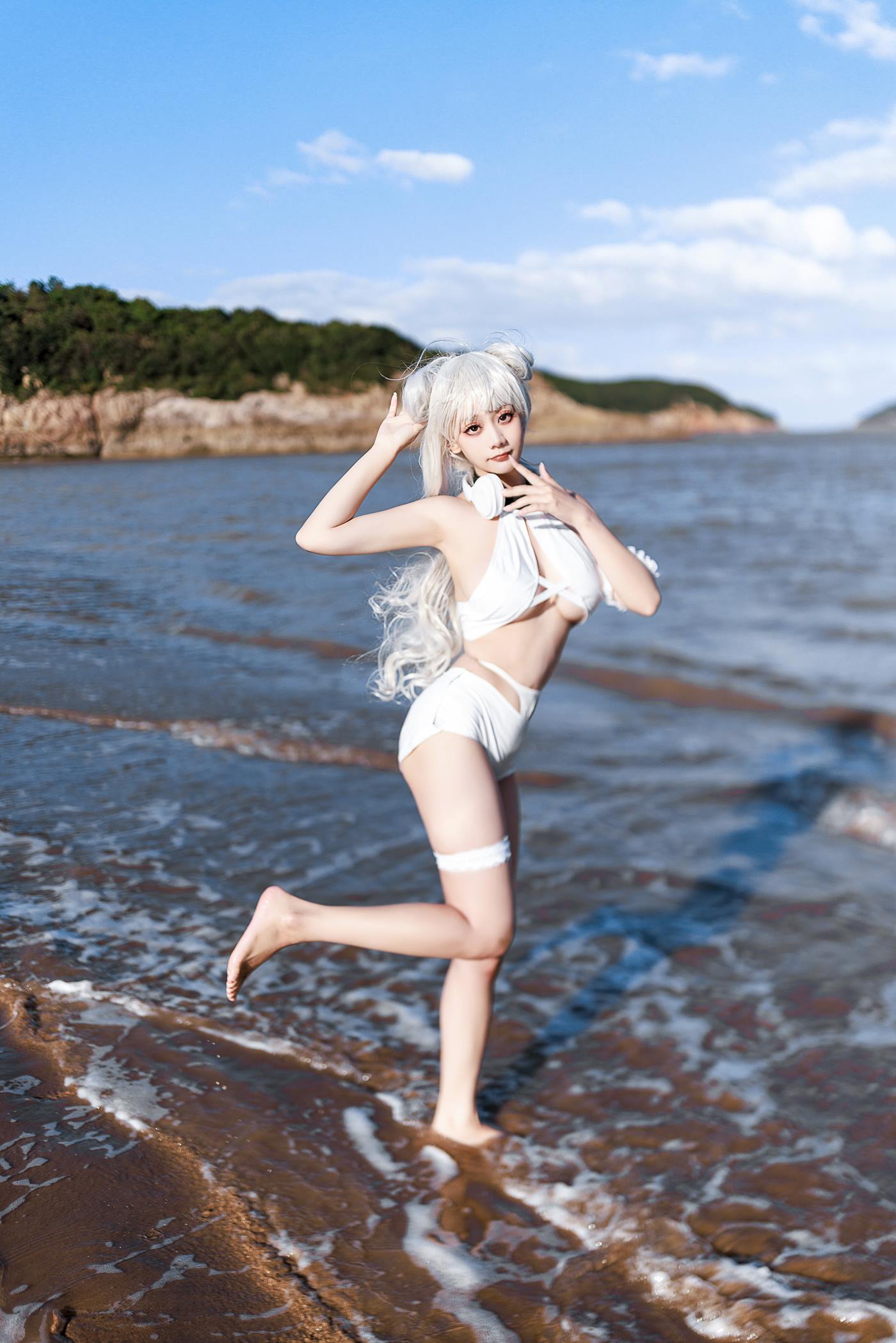 图片[38]-阿雪雪  恶毒泳装[45P] – 速更版-美库