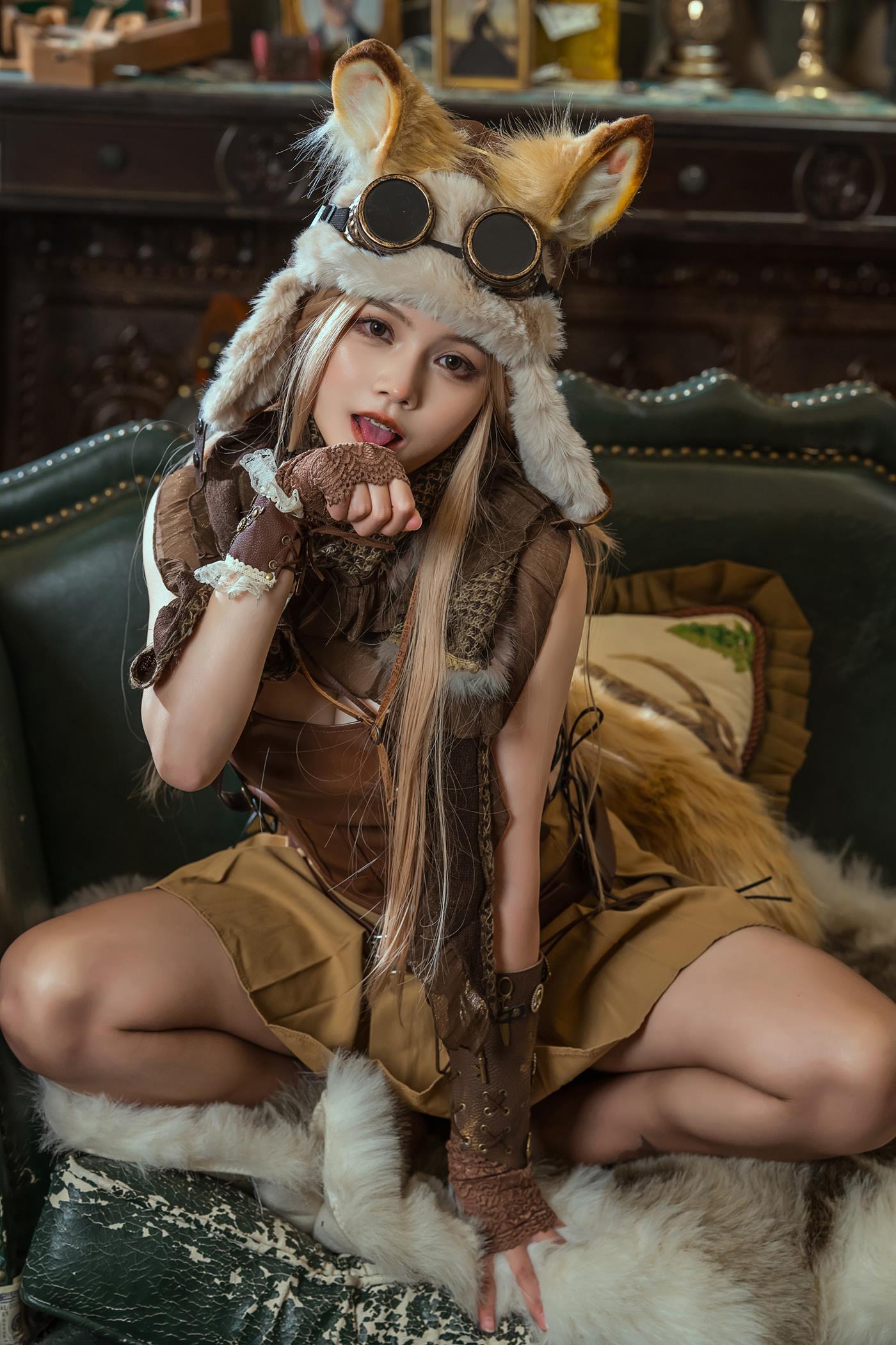 图片[17]-七月喵子 – 幻想兽娘集月食 波克塔耶子[18P] – 速更版-美库