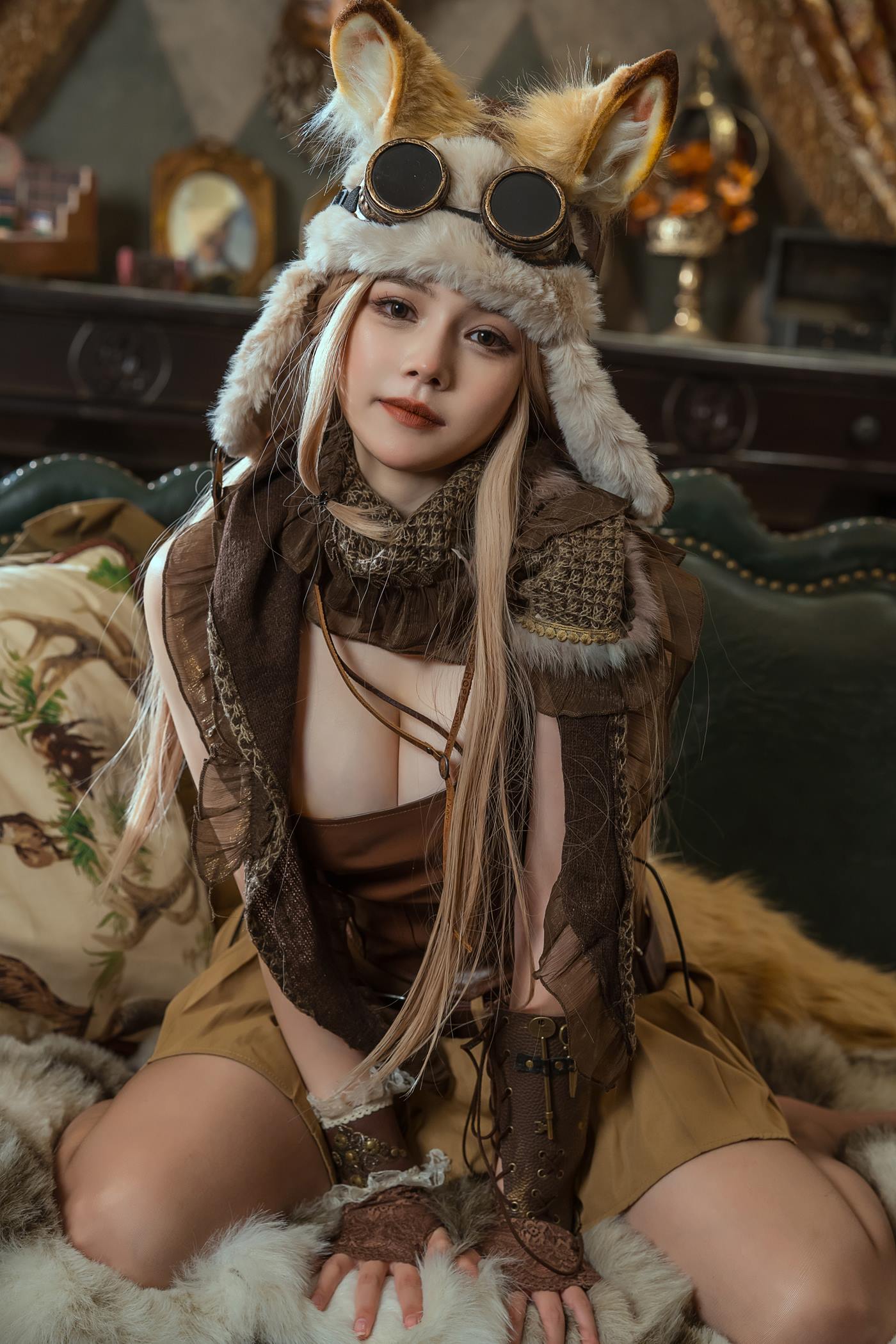 图片[19]-七月喵子 – 幻想兽娘集月食 波克塔耶子[18P] – 速更版-美库