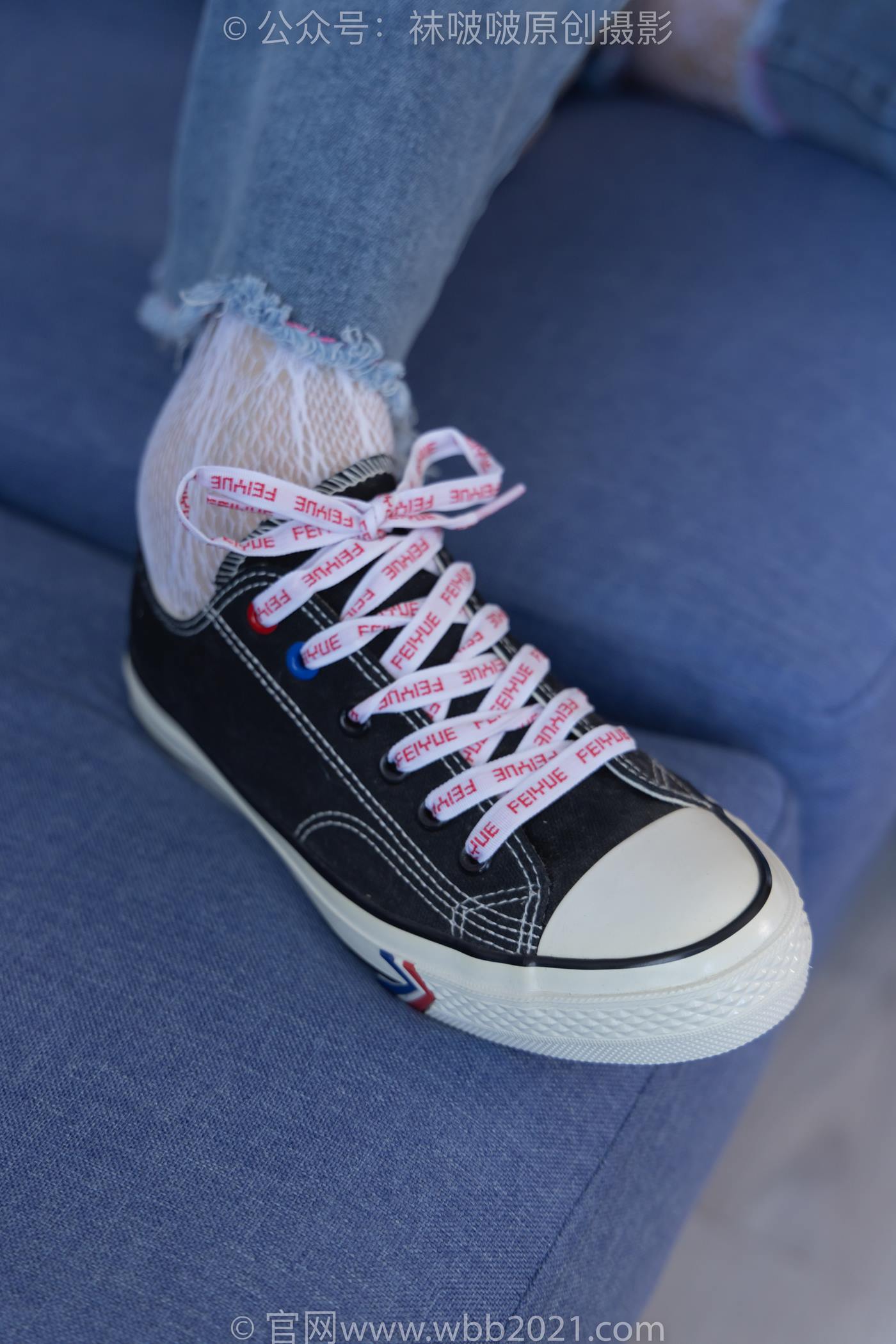 图片[58]-[BoBoSocks袜啵啵]NO.231 小甜豆-板鞋、白色蕾丝袜、可拆卸牛仔裤、裤里丝[154P] – 速更版-美库