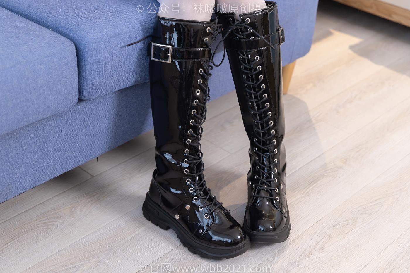 图片[54]-[BoBoSocks袜啵啵]NO.232 小沫-骑士靴、厚白丝、小女警[140P] – 速更版-美库