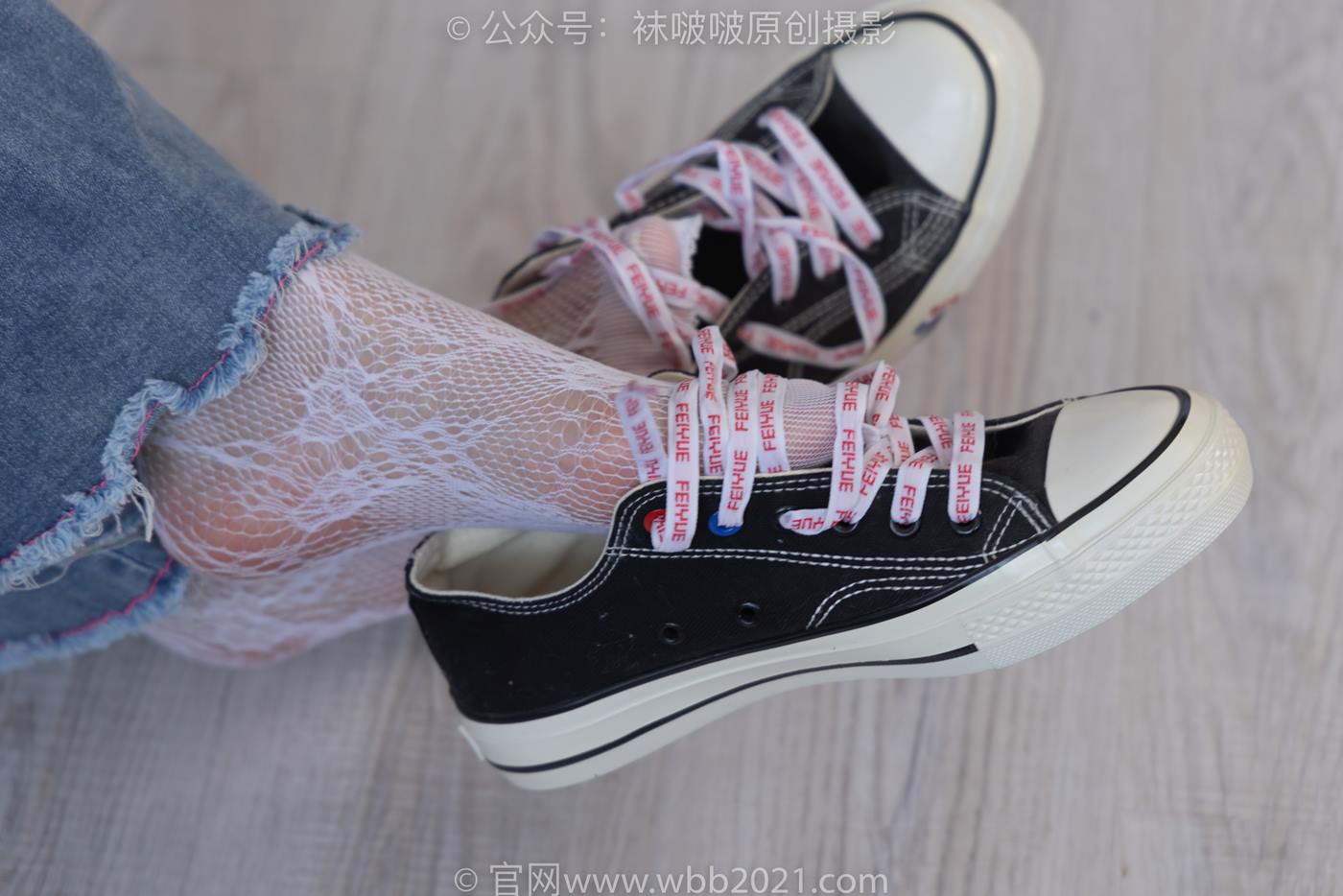 图片[74]-[BoBoSocks袜啵啵]NO.231 小甜豆-板鞋、白色蕾丝袜、可拆卸牛仔裤、裤里丝[154P] – 速更版-美库