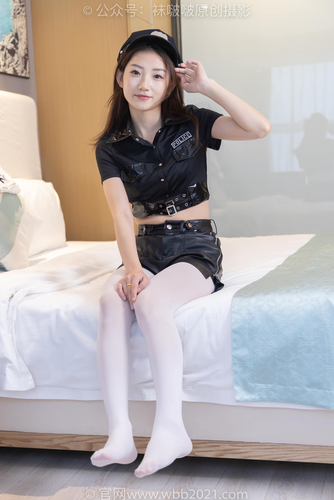 图片[71]-[BoBoSocks袜啵啵]NO.232 小沫-骑士靴、厚白丝、小女警[140P] – 速更版-美库