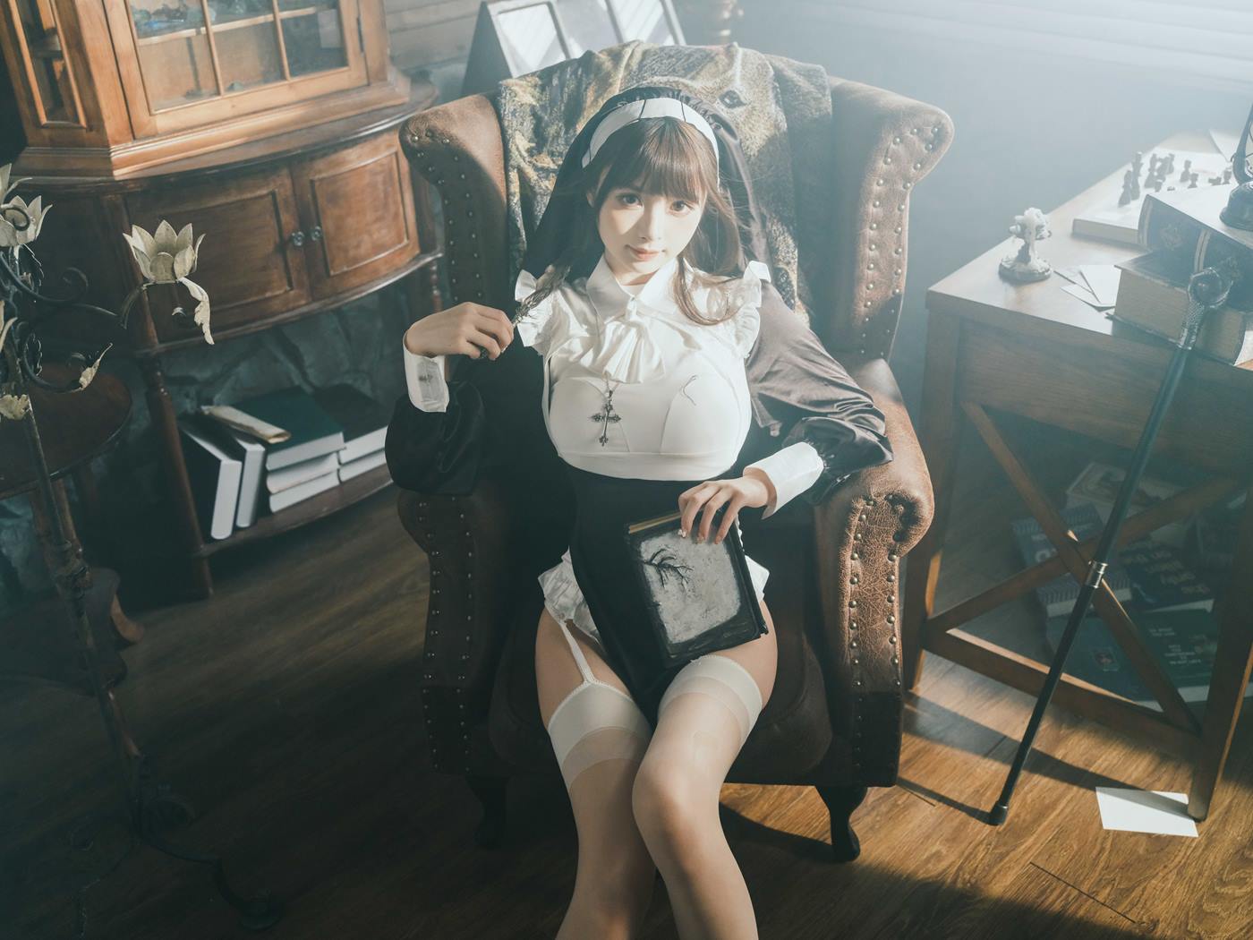 图片[11]-河豚抚子  – 修女[12P] – 速更版-美库