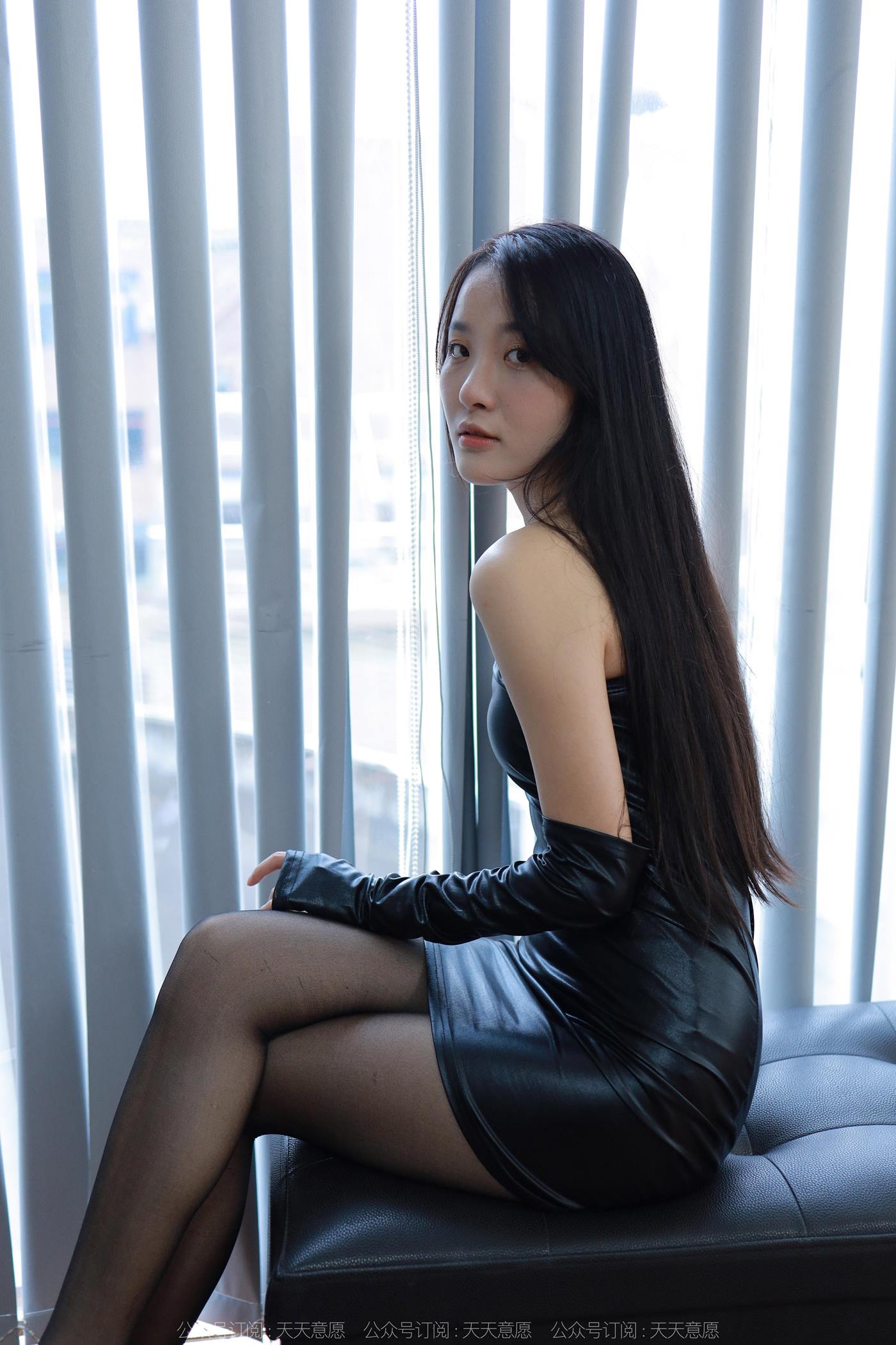 图片[40]-[IESS异思趣向] 2022.11.23 丝享家1277：婉萍《包臀皮裙》[88P] – 速更版-美库