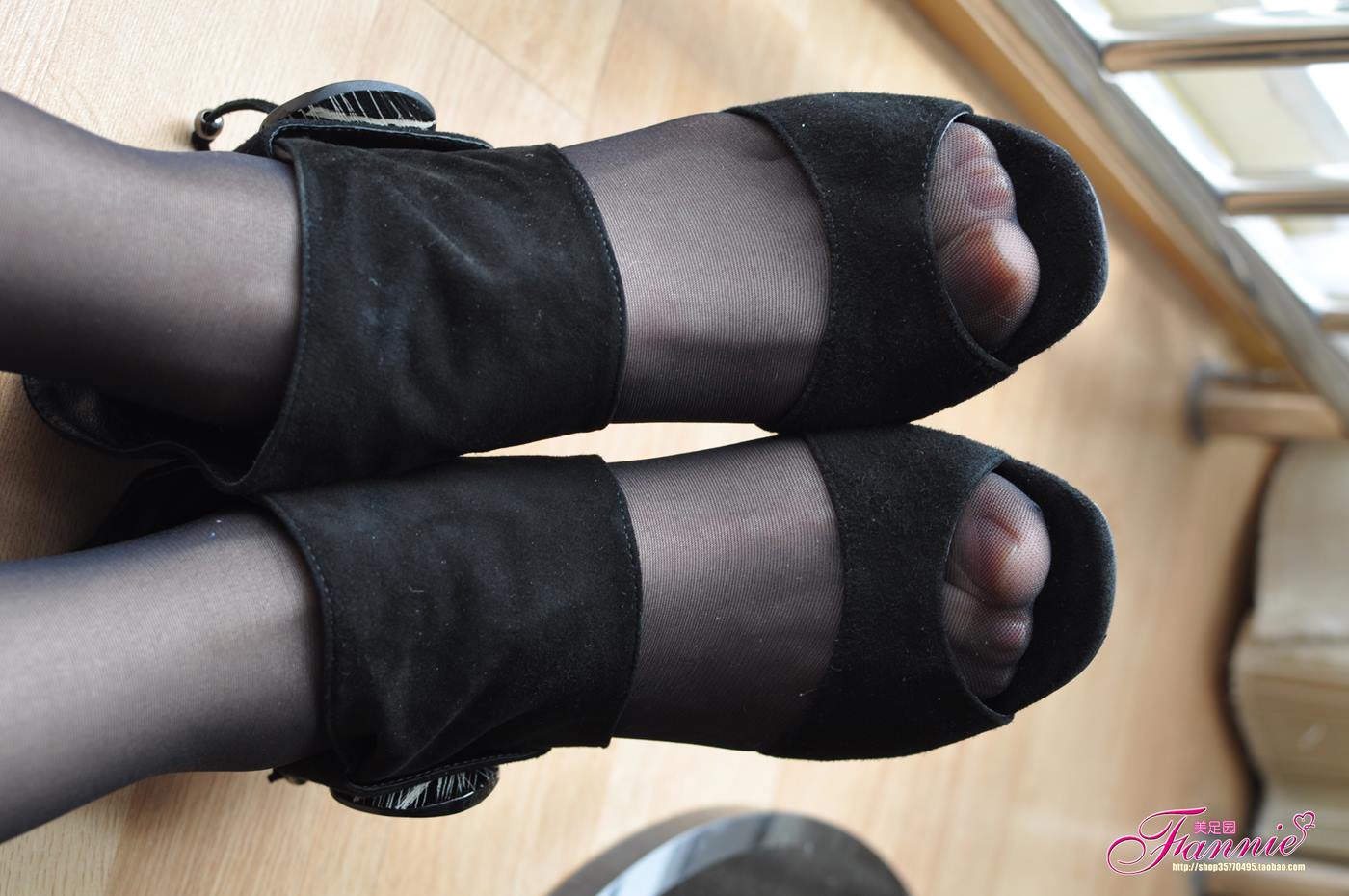 图片[40]-Fannie芬妮每足园 No.101 典雅的高跟黑丝 [62P] – 速更版-美库