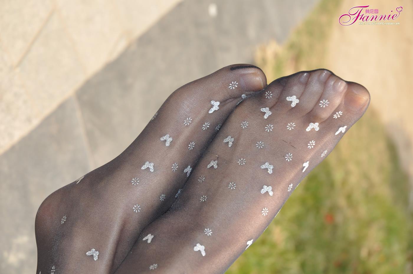 图片[15]-Fannie芬妮每足园 No.102 蝴蝶飞扬 黑丝 [83P] – 速更版-美库