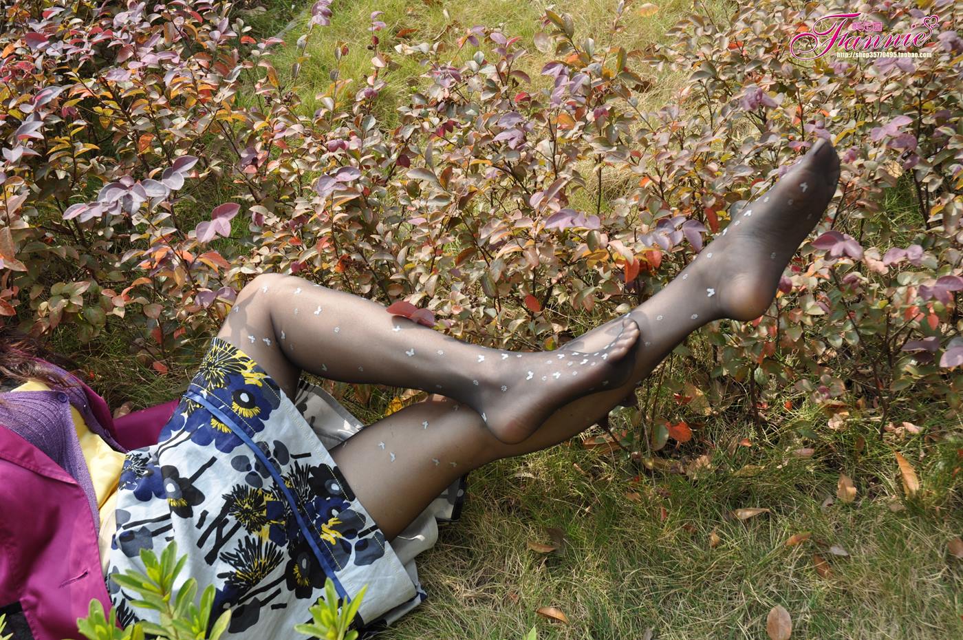 图片[63]-Fannie芬妮每足园 No.102 蝴蝶飞扬 黑丝 [83P] – 速更版-美库