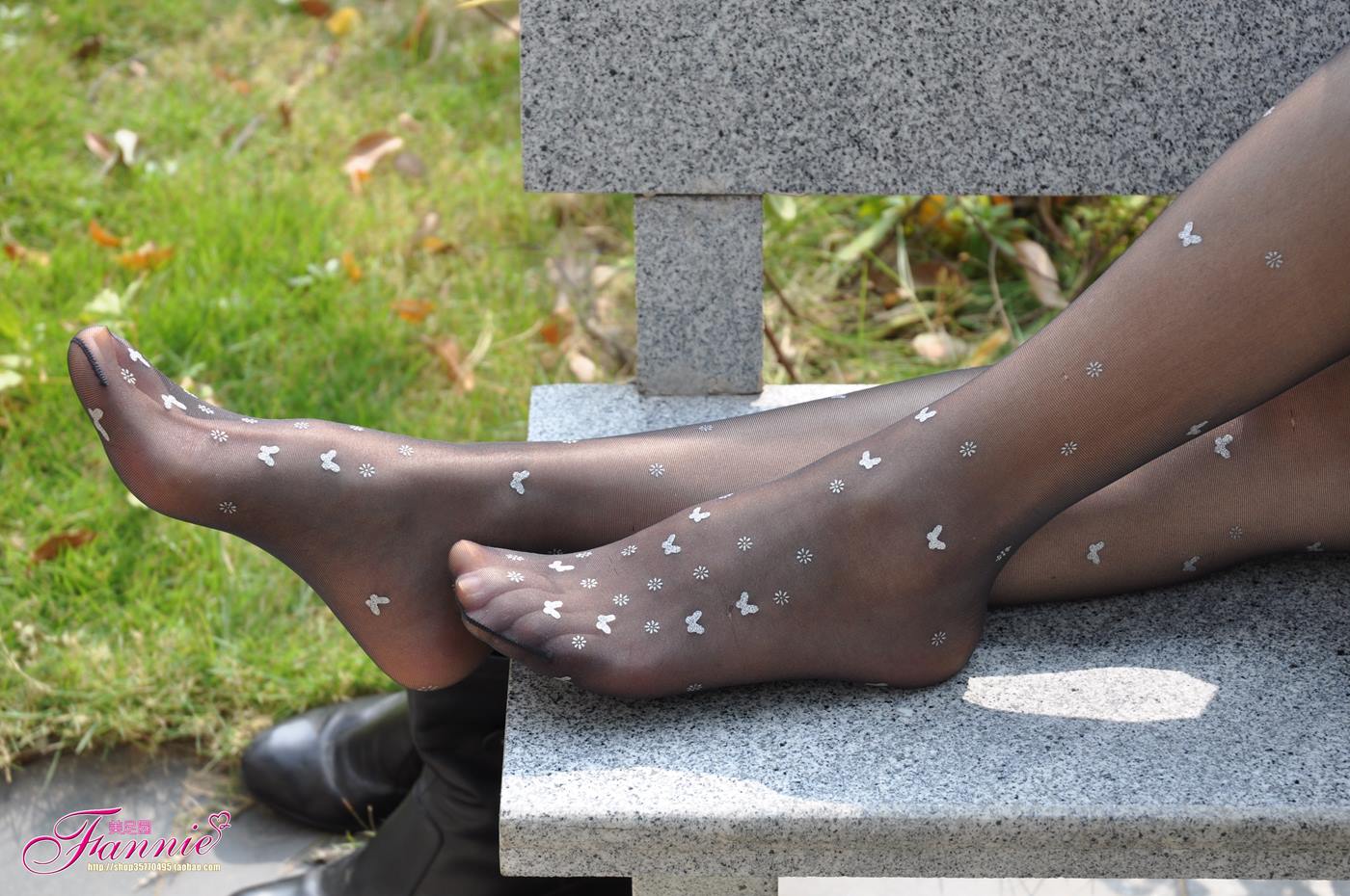 图片[78]-Fannie芬妮每足园 No.102 蝴蝶飞扬 黑丝 [83P] – 速更版-美库