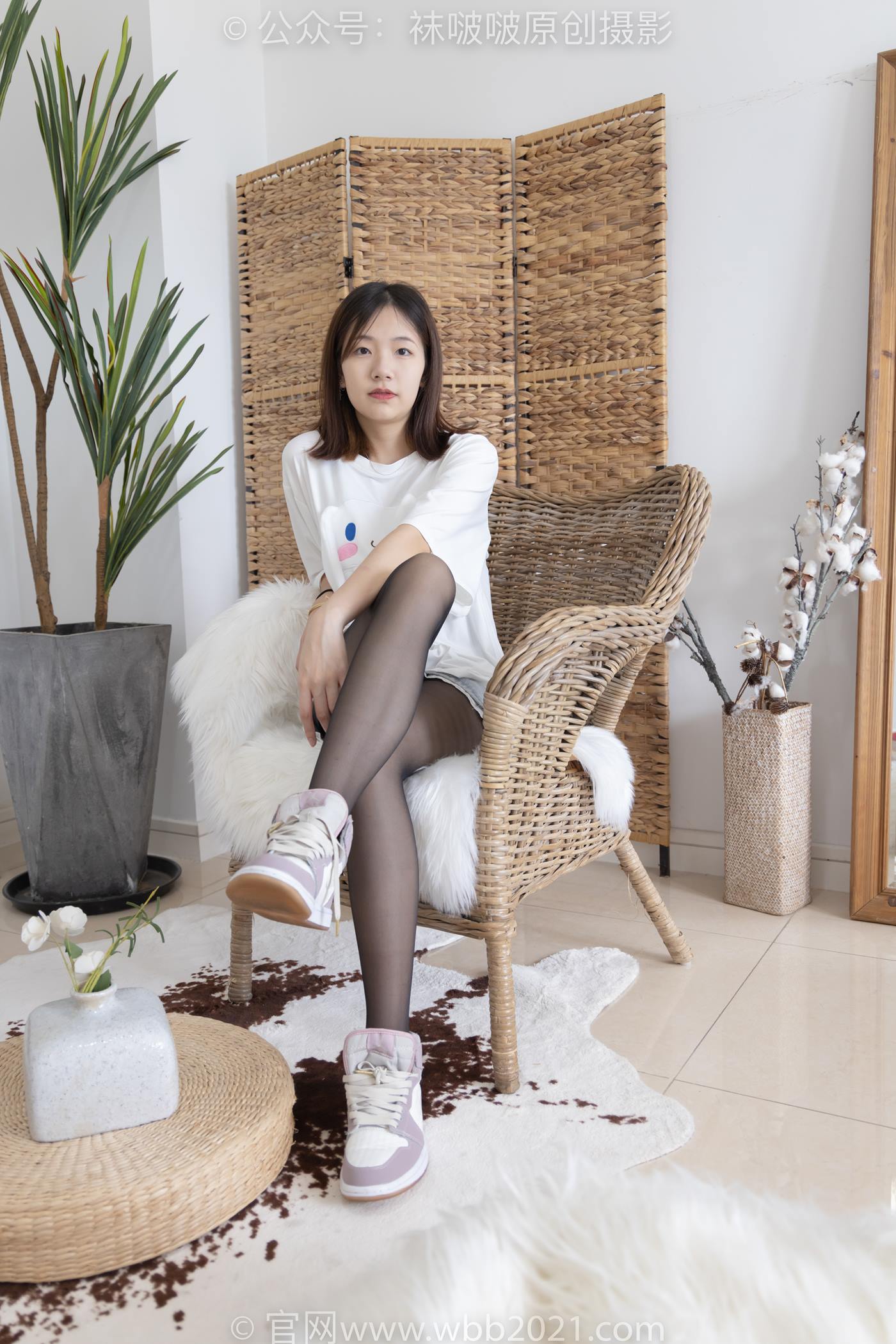 图片[35]-[BoBoSocks袜啵啵]NO.233 小甜豆-板鞋、黑丝[142P] – 速更版-美库