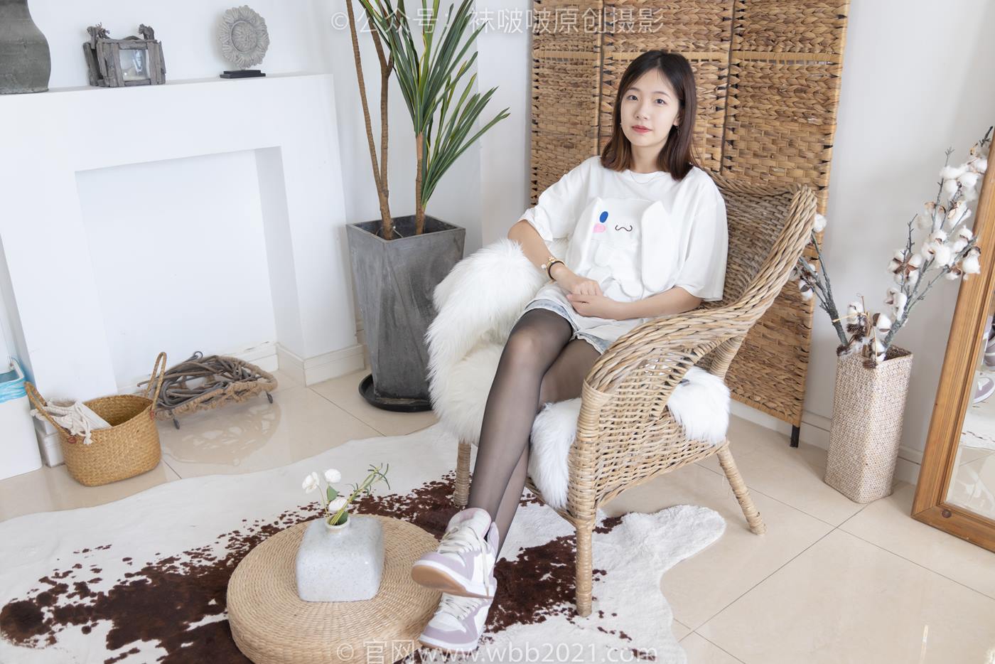 图片[39]-[BoBoSocks袜啵啵]NO.233 小甜豆-板鞋、黑丝[142P] – 速更版-美库