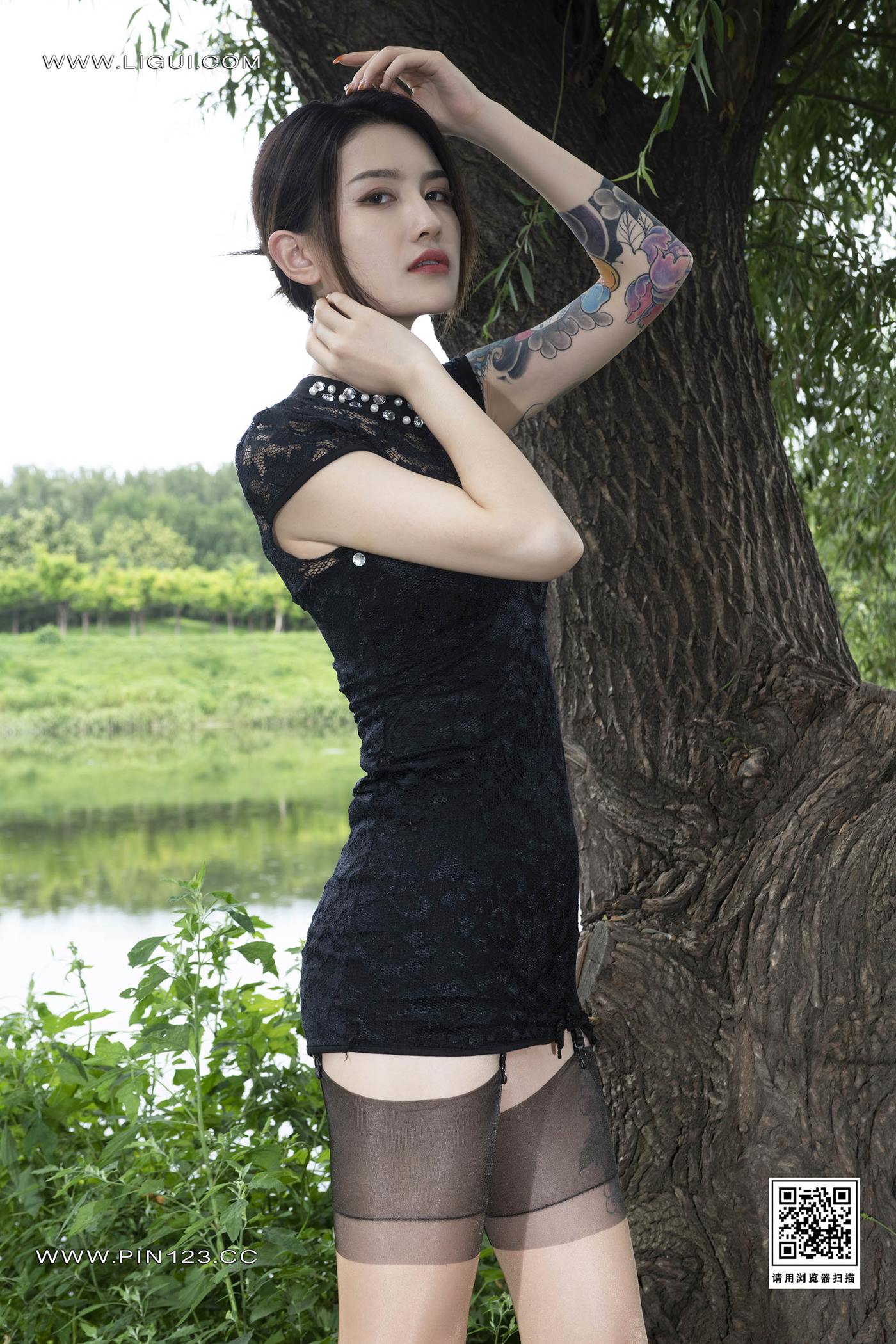 图片[26]-[Ligui丽柜]2023.06.26 郊野双丝(上) 甜甜[47+1P] – 速更版-美库