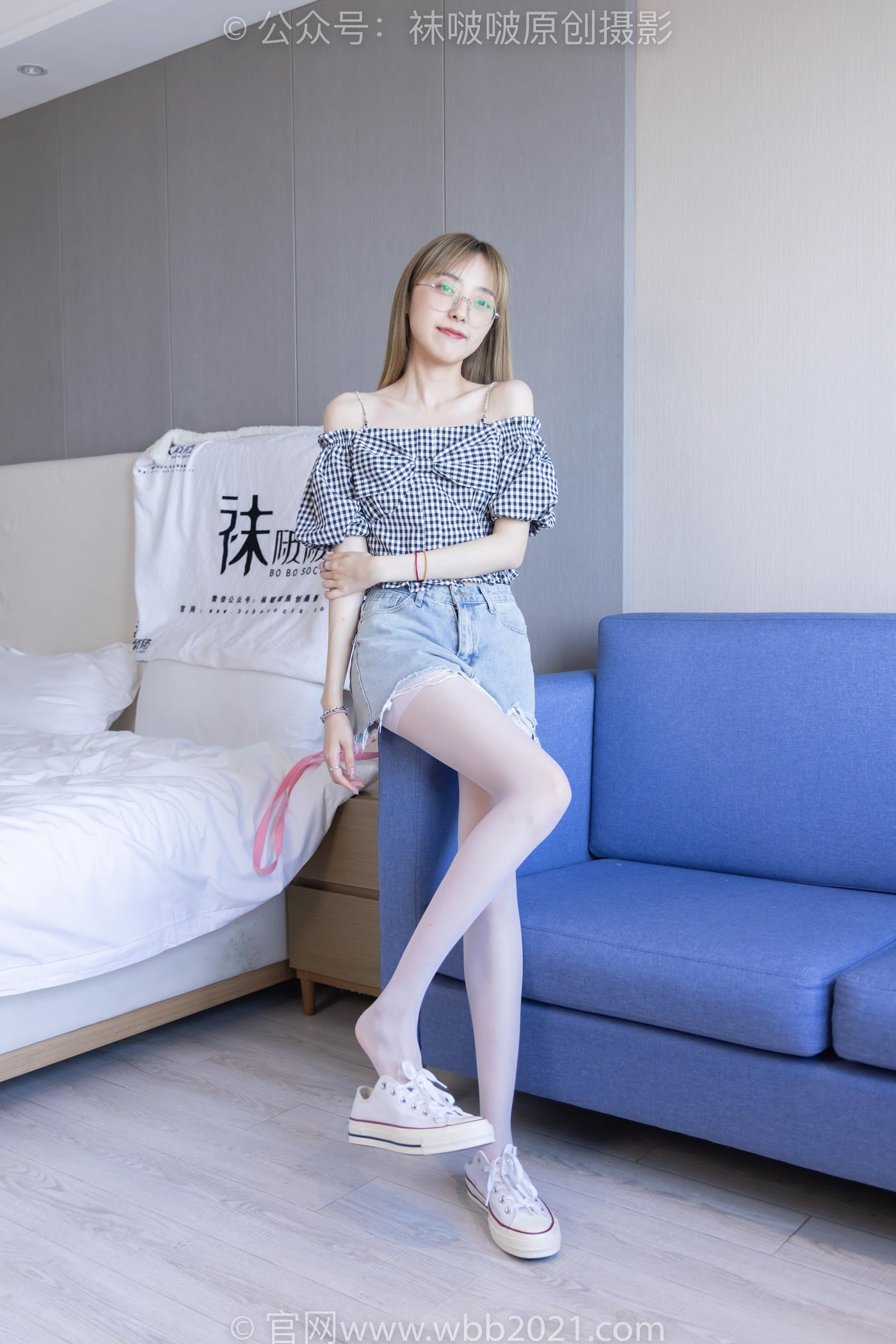 图片[14]-[BoBoSocks袜啵啵]NO.234 稚予-板鞋、白丝[150P] – 速更版-美库