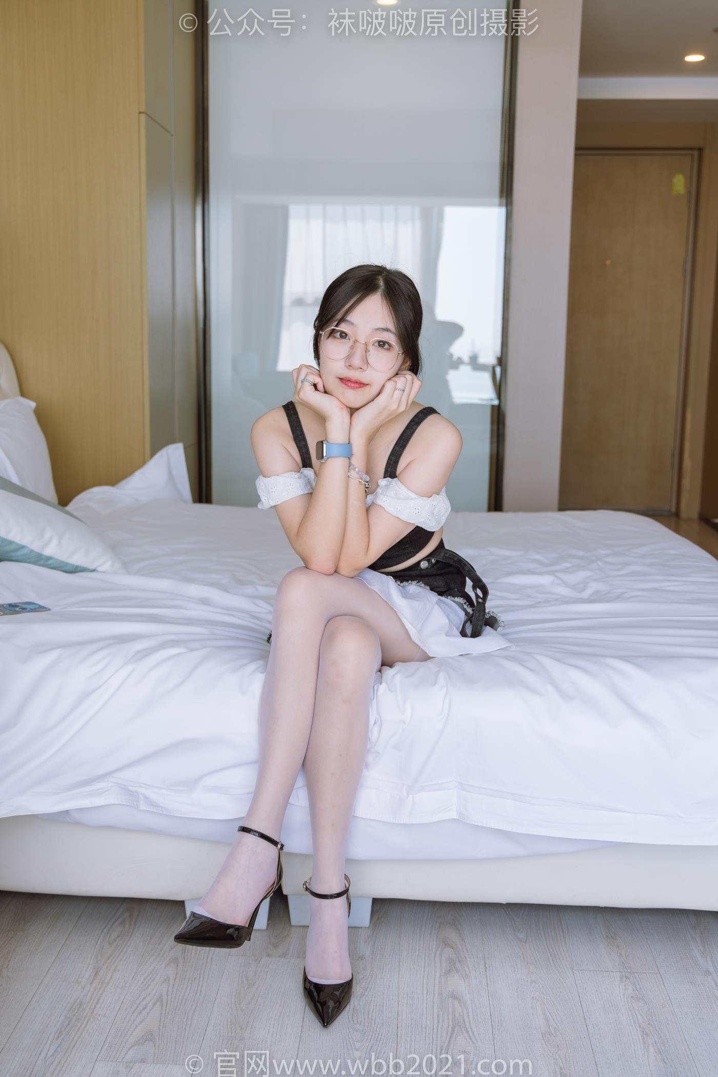 图片[12]-[BoBoSocks袜啵啵]NO.235 小甜豆-两双高跟鞋、白丝[147P] – 速更版-美库