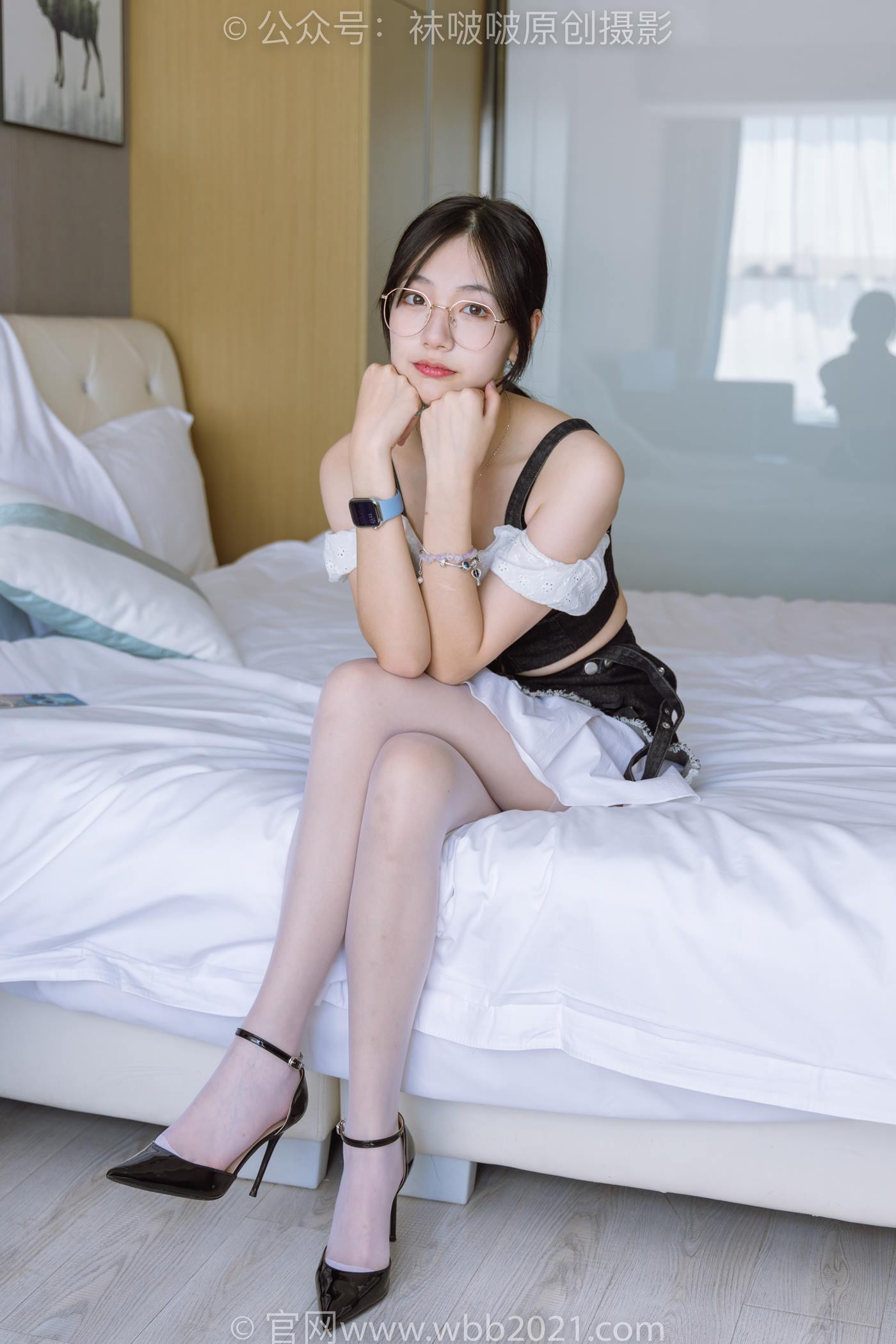 图片[13]-[BoBoSocks袜啵啵]NO.235 小甜豆-两双高跟鞋、白丝[147P] – 速更版-美库