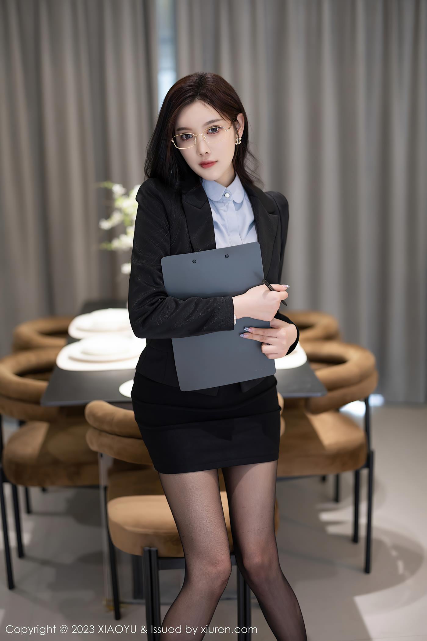 图片[35]-[XIAOYU语画界] 2023.06.02 VOL.1041 杨晨晨Yome 美臀黑丝[35P] – 速更版-美库