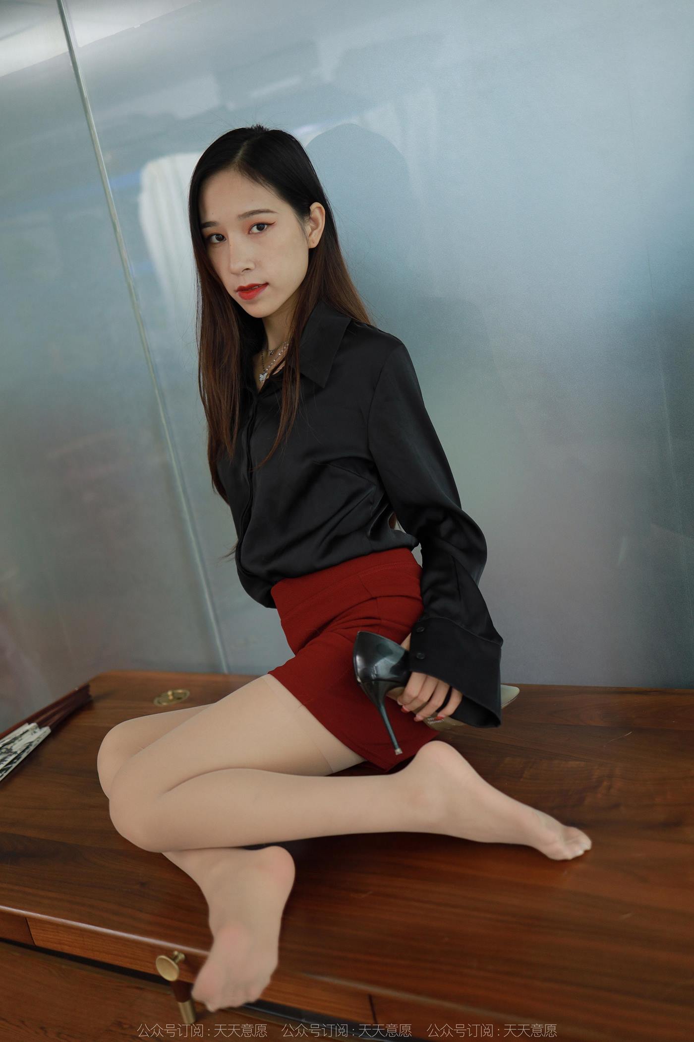 图片[77]-[IESS异思趣向] 2022.12.03 丝享家1287：美子《玉足佳人》[91P] – 速更版-美库